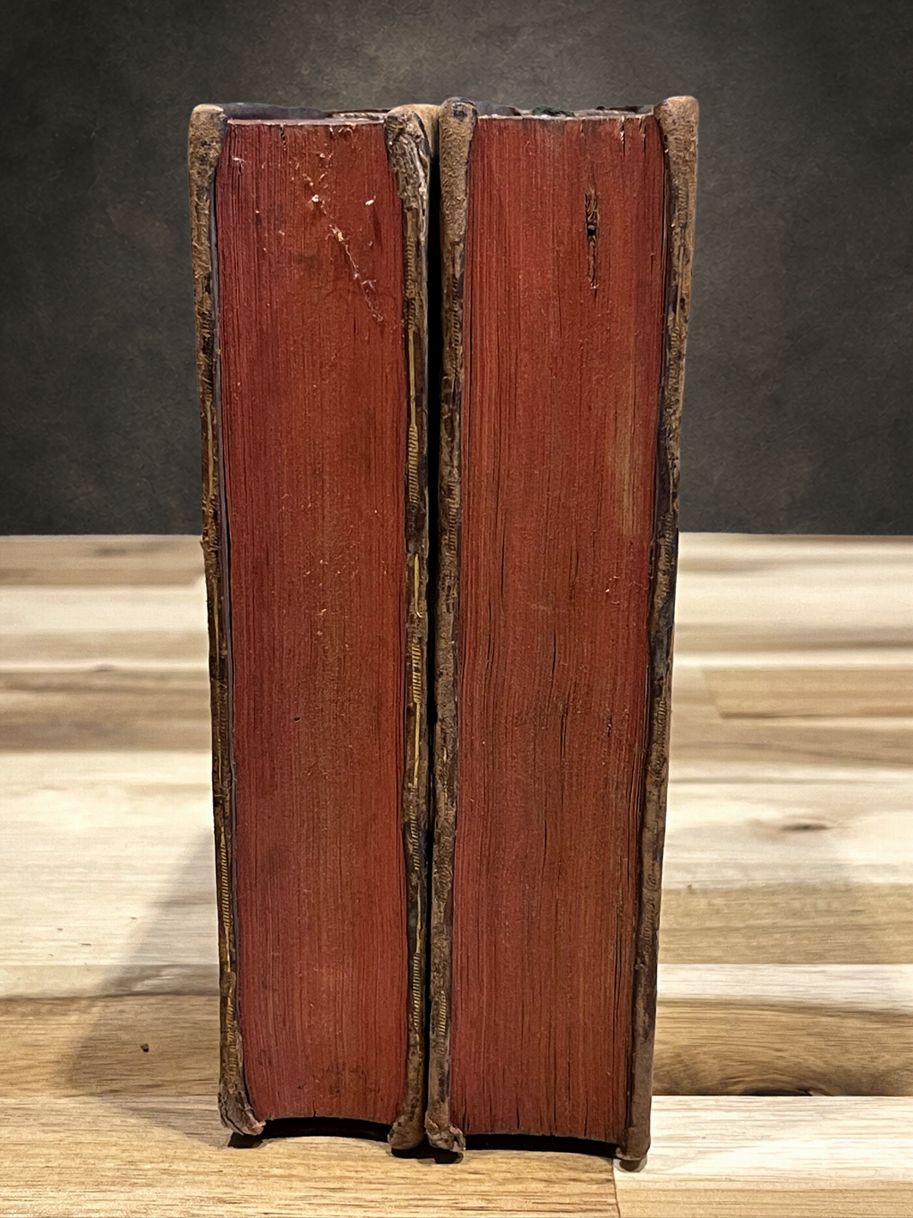Paire de livres anciens reliés en plein cuir – Sermons de Massillon – Carême – Édition de 1769 – XVIIIe siècle