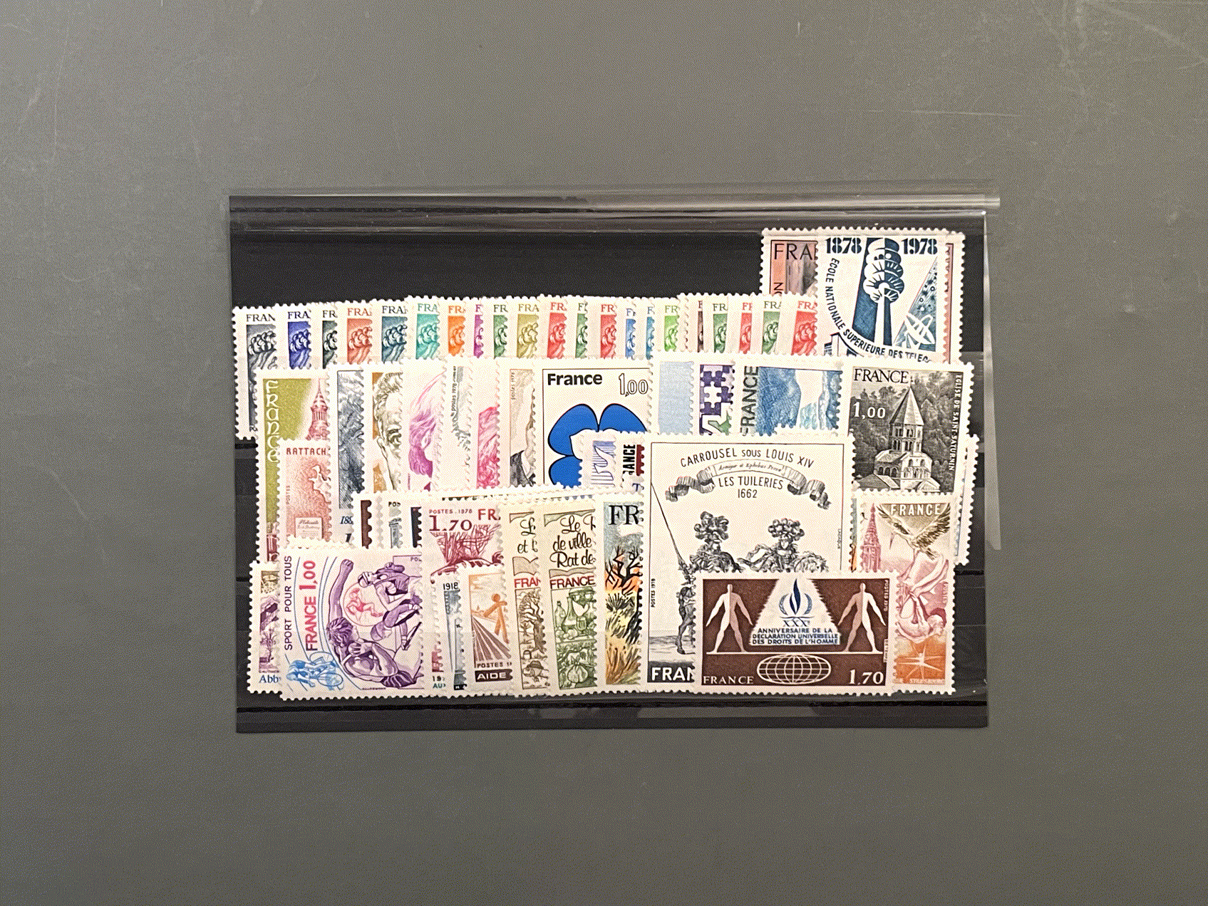 Timbre France Collection - Année 1978 complète - NEUFS** sans charnière - MNH