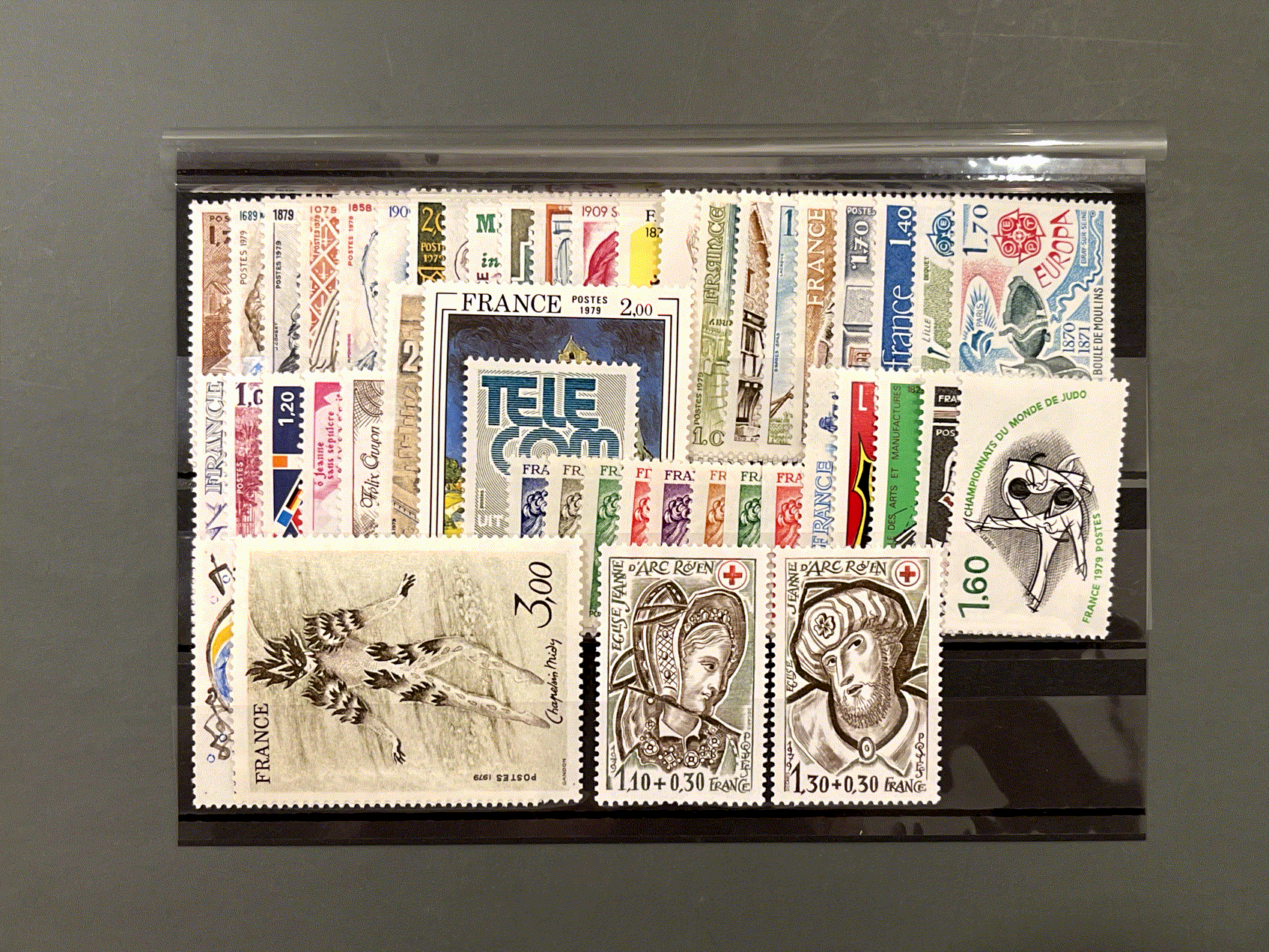 Timbre France Collection - Année 1979 complète - NEUFS** sans charnière - MNH