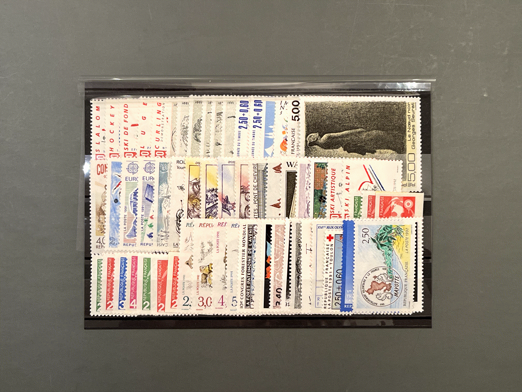 Timbre France Collection - Année 1991 complète - NEUFS** sans charnière - MNH