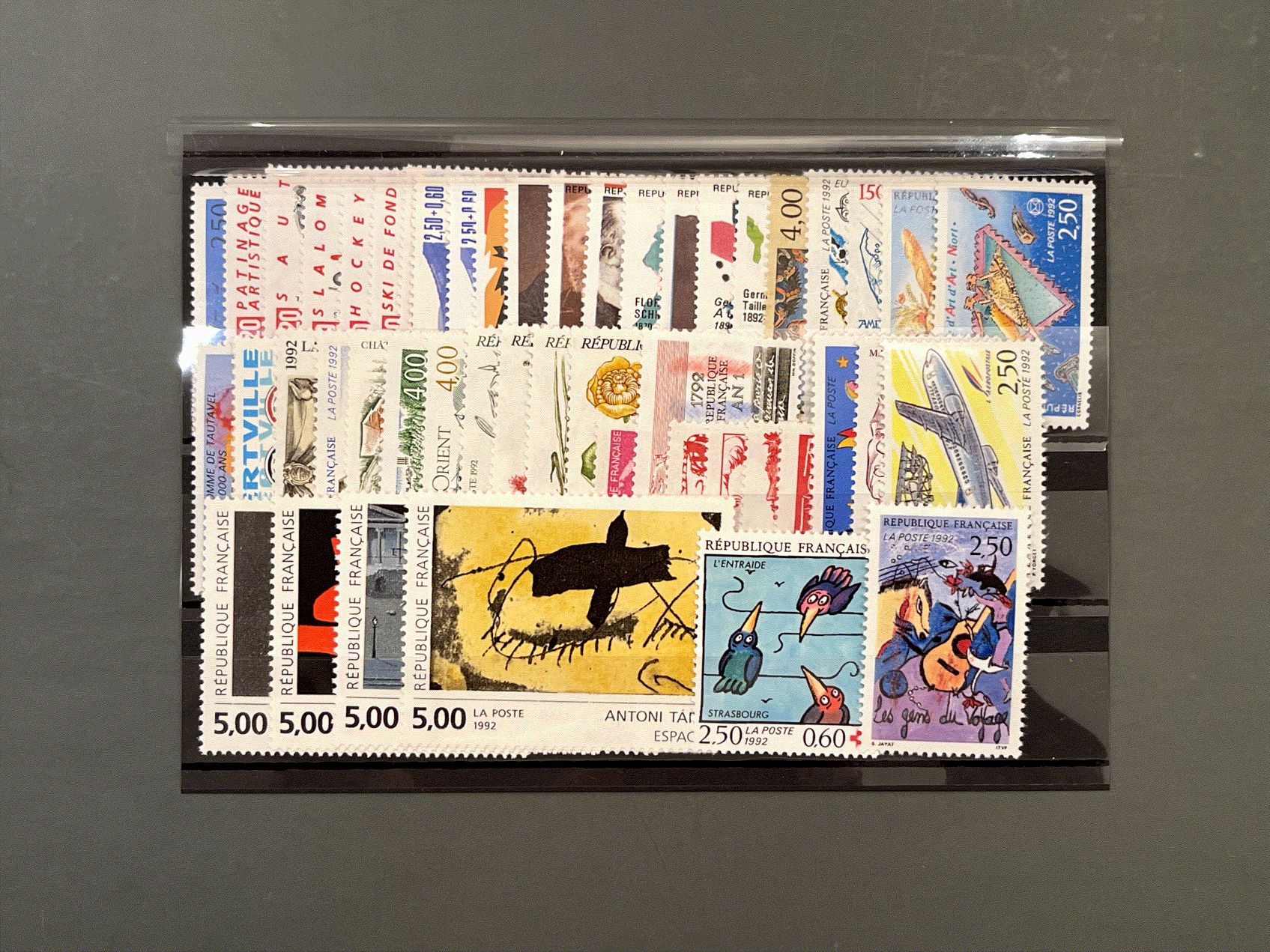 Timbre France Collection - Année 1992 complète - NEUFS** sans charnière - MNH