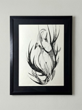 Eugène Eechaut - Dessin original à l’encre – 1969 – Œuvre unique – Encadré