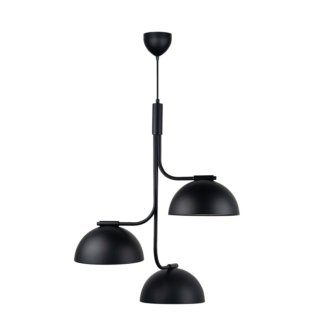 Nordlux Scandinavian design pendant light - matt black - new in box - 73cm to 3 meter
