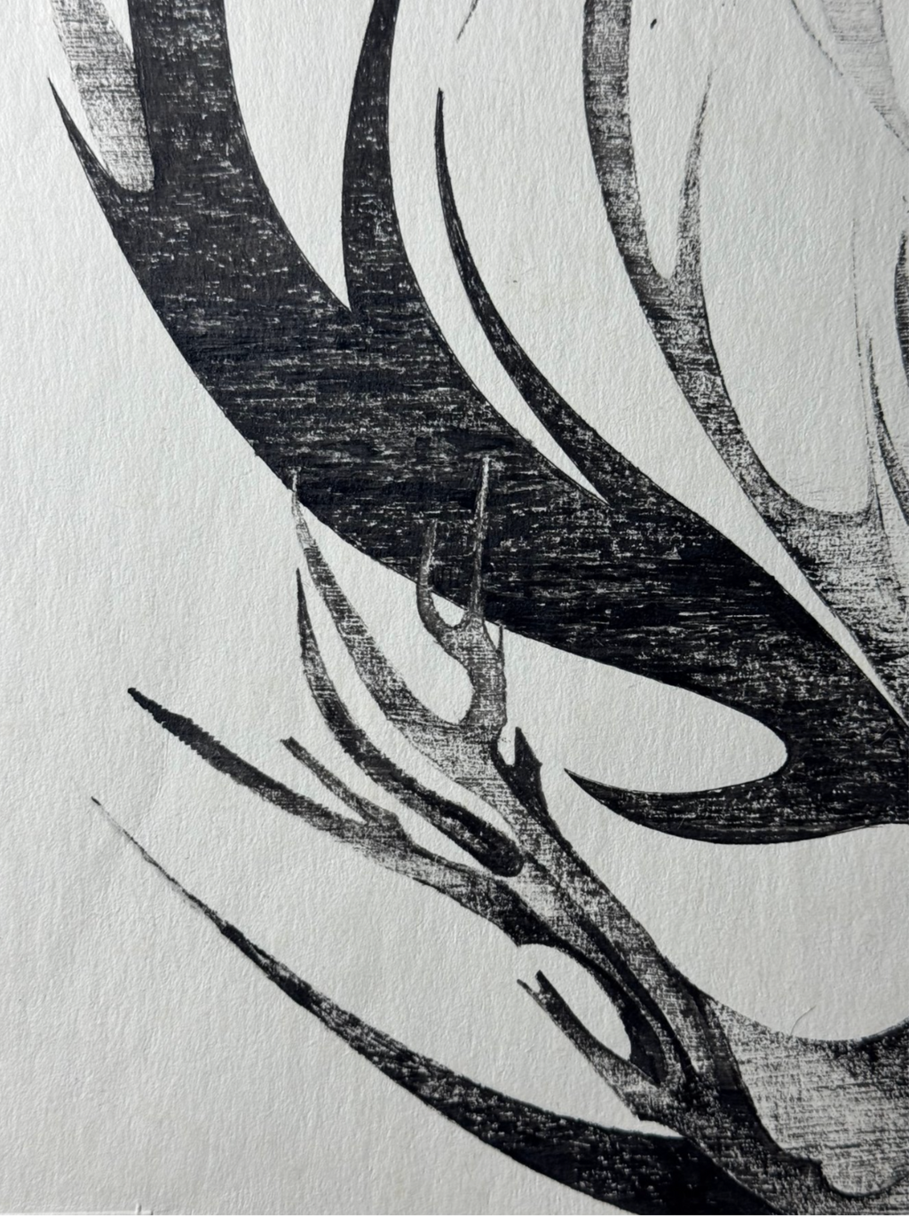 Eugène Eechaut - Dessin original à l’encre – 1969 – Œuvre unique – Encadré