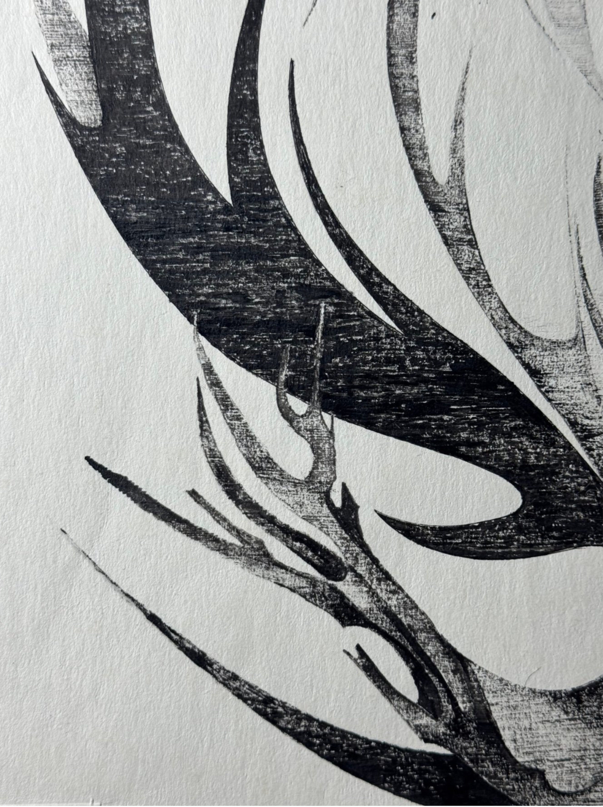 Eugène Eechaut - Dessin original à l’encre – 1969 – Œuvre unique – Encadré