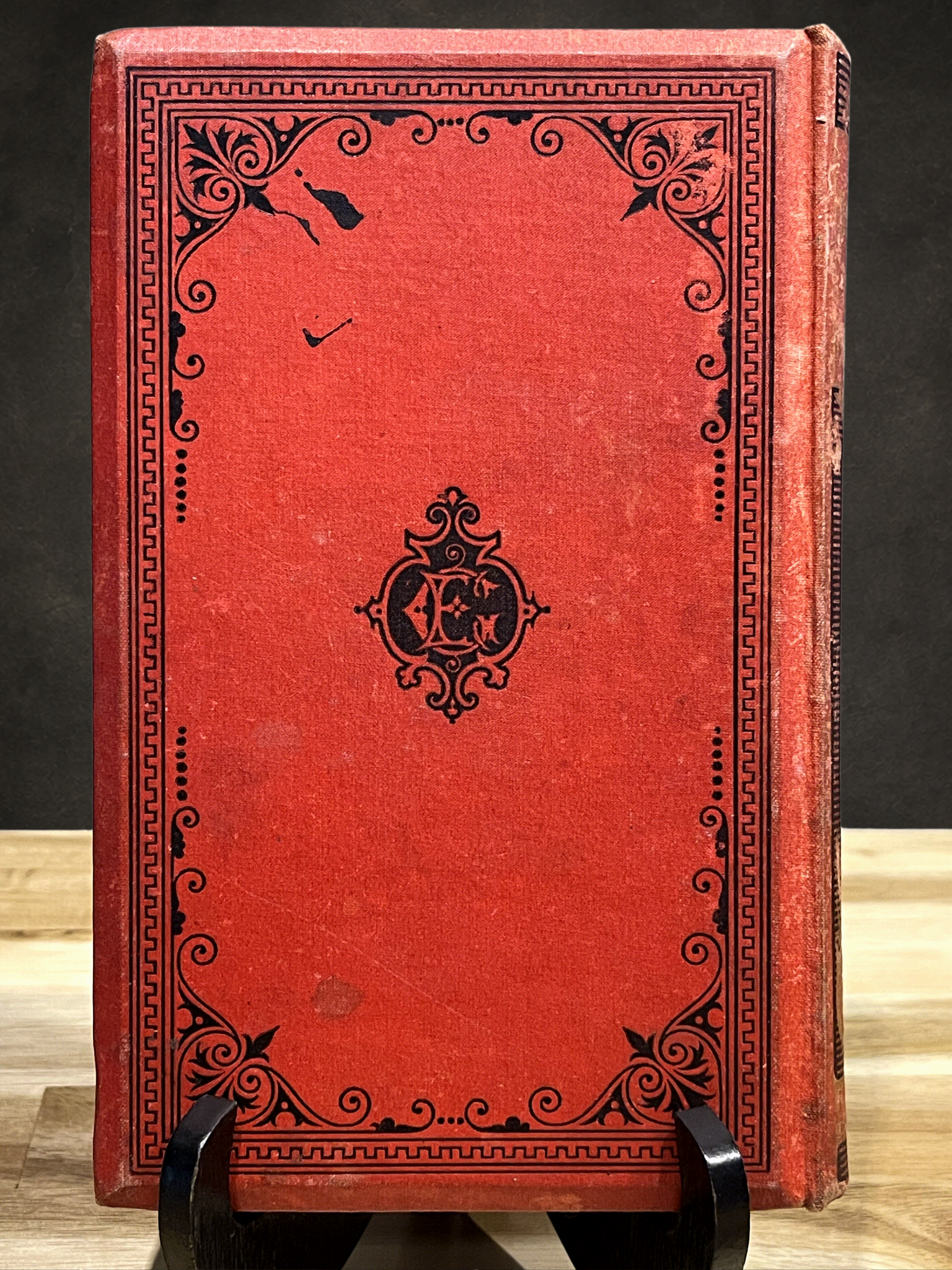 Livre ancien “Aventures de Robinson Crusoé” – Daniel De Foë – Émile Guérin Éditeur – Fin XIXe siècle – Reliure rouge illustrée