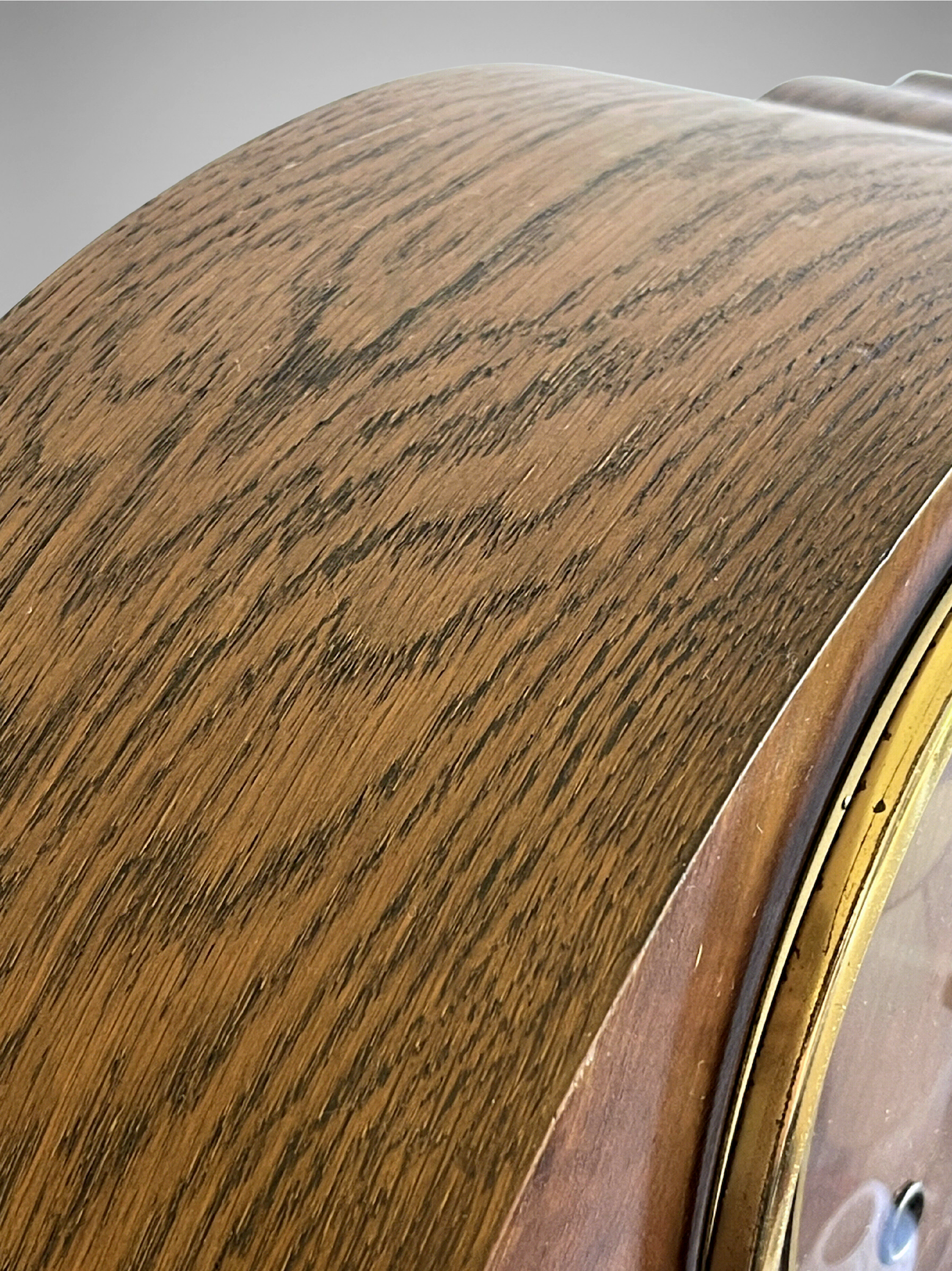 Art Deco Junghans mantel clock in veneered wood – mechanical movement – 1940s
