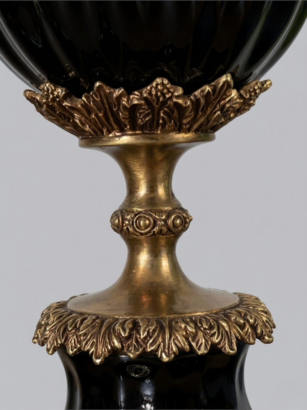 Pair of parrot candlesticks in porcelain and gilt bronze – Louis XVI style – 47 cm