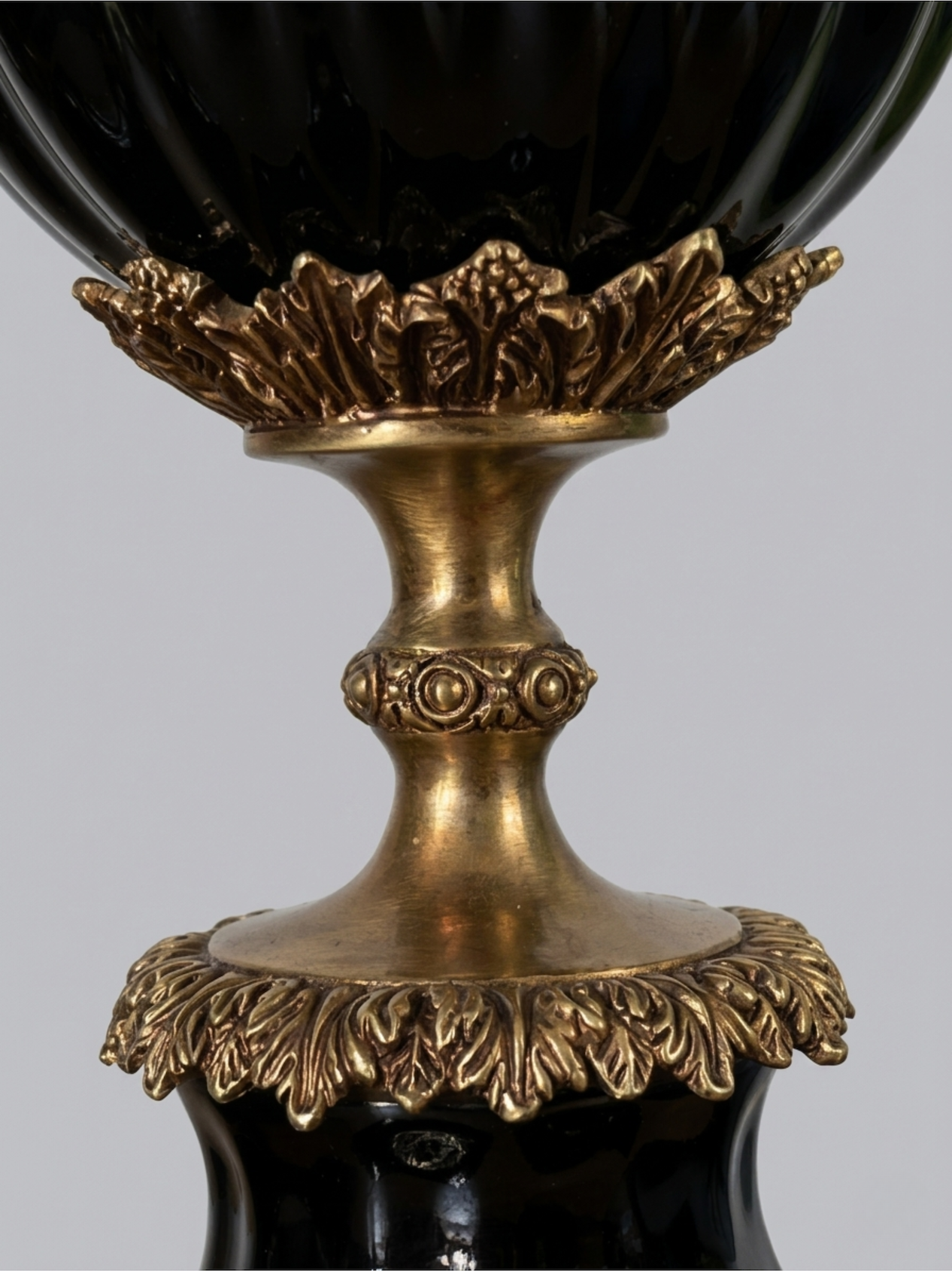 Pair of parrot candlesticks in porcelain and gilt bronze – Louis XVI style – 47 cm