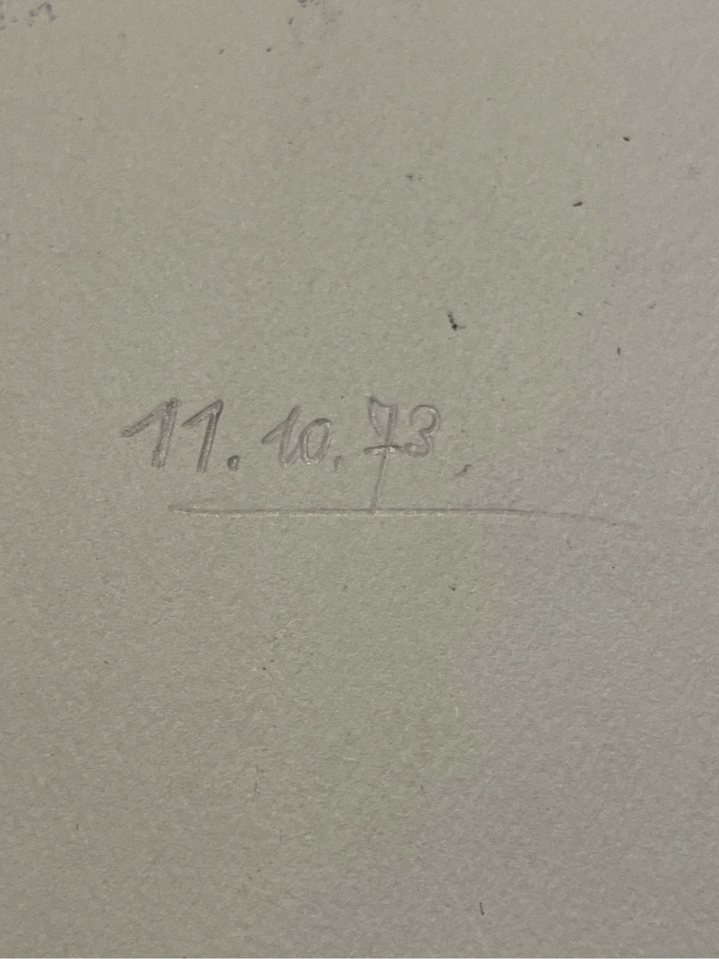 Œuvre originale sur papier signée Eugène Eechaut, réalisée à l’encre en 1973 - Encadrée