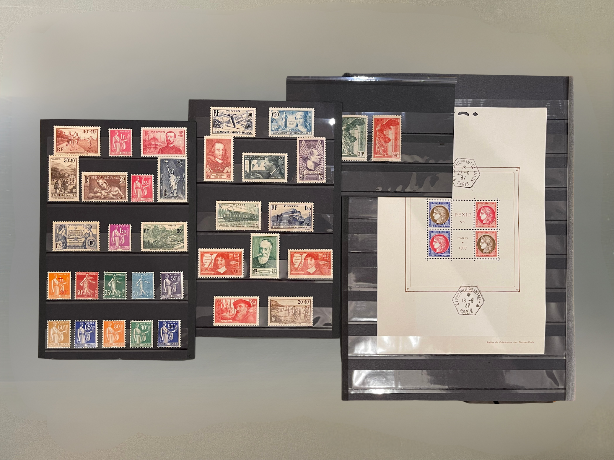 Timbre France Collection - Année 1937 complète - NEUFS** sans charnière - MNH
