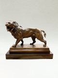 Bronze animalier – Lion – CH. Valton – Fonderie Paris – 20cm - 5,2 kg