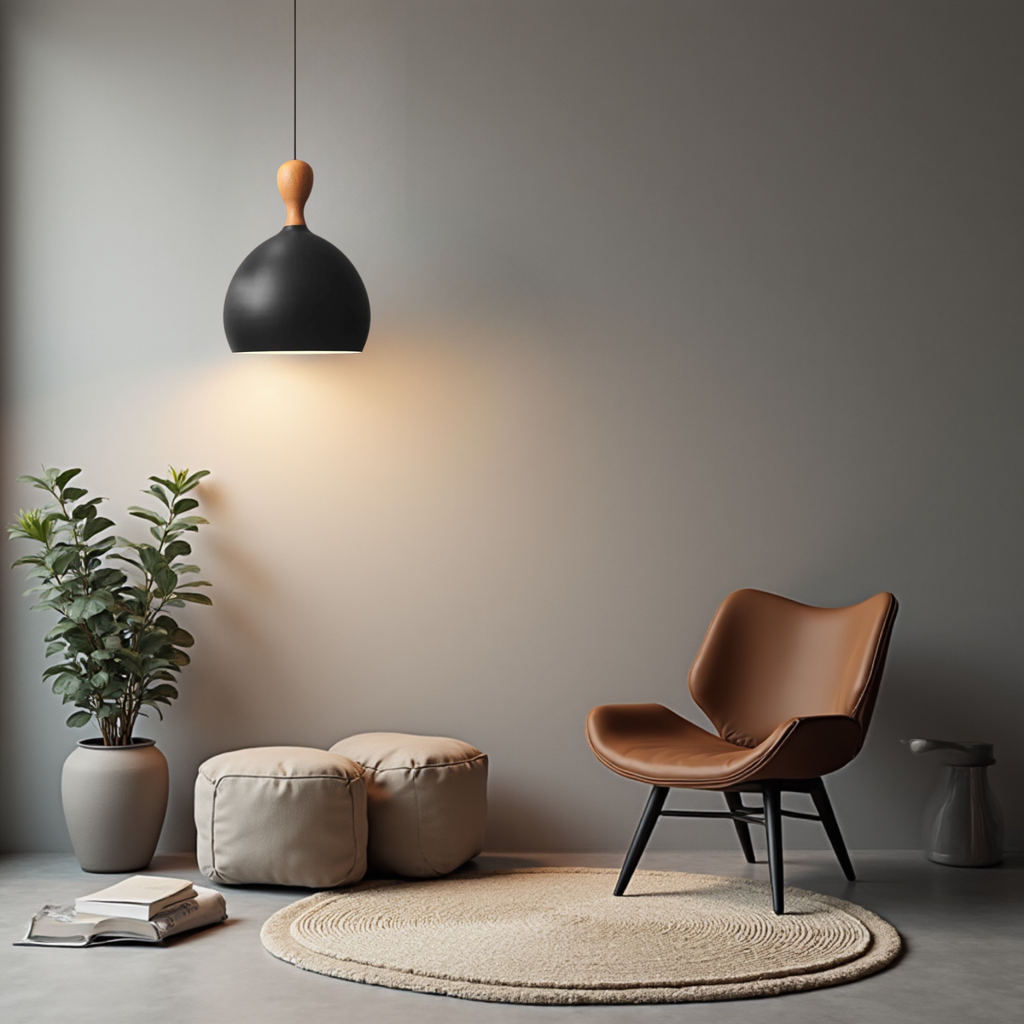 Grande suspension scandinave Halo Design Dueodde Ø39 cm – Neuve en boîte