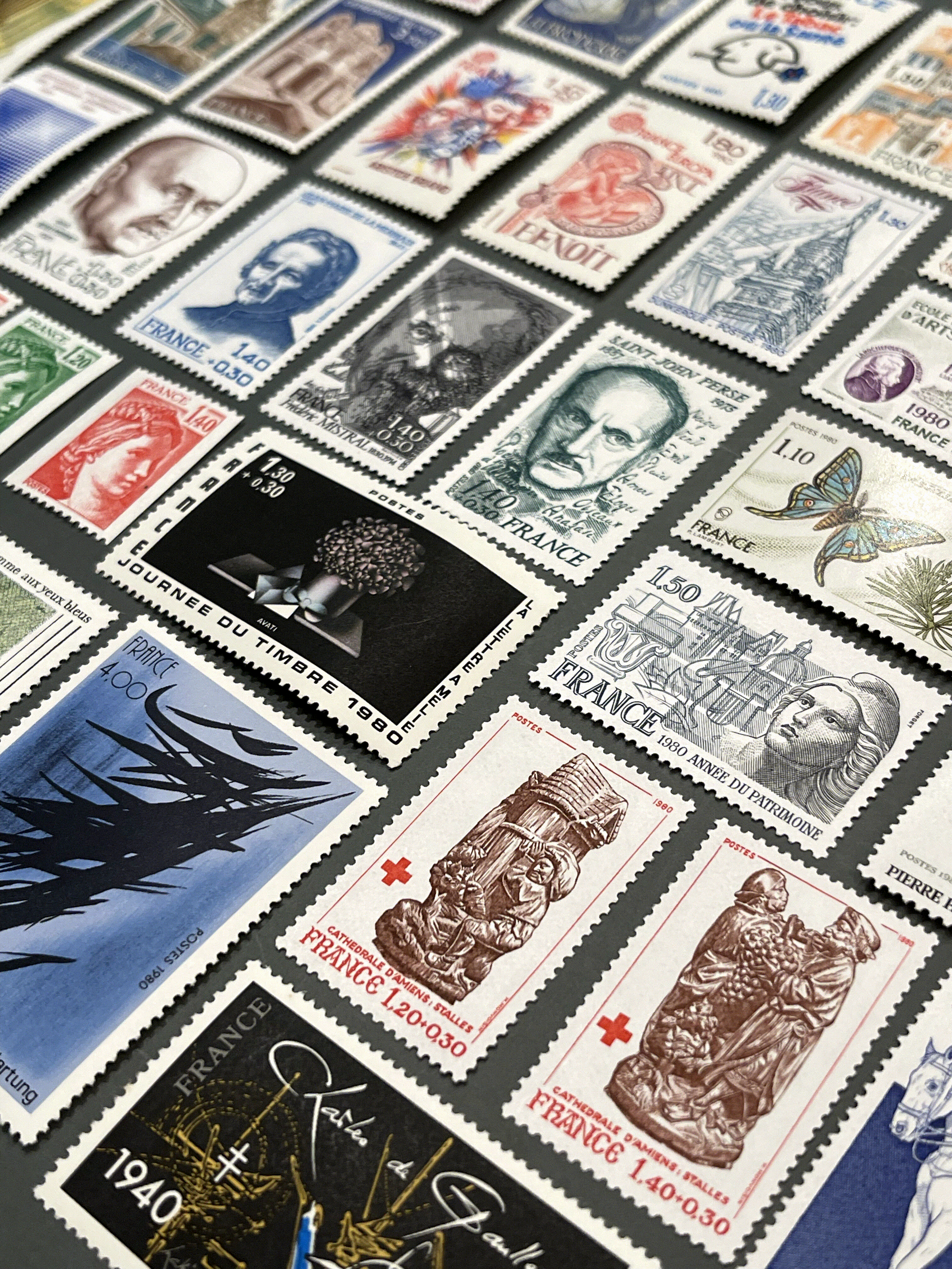 Timbre France Collection - Année 1980 complète - NEUFS** sans charnière - MNH