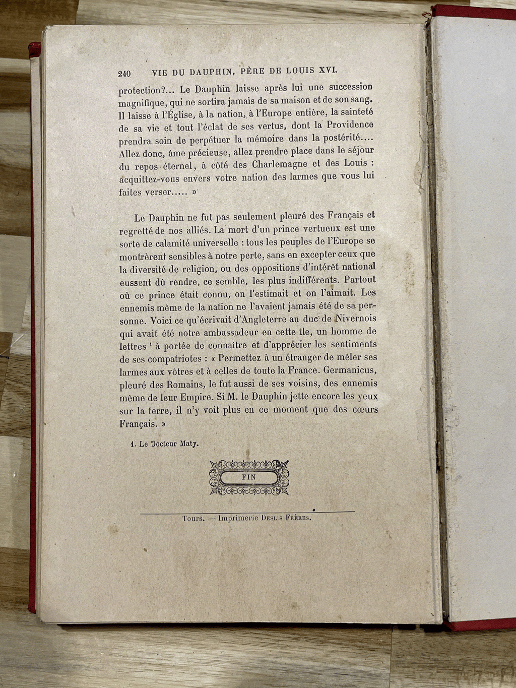 Un Prince Vertueux à la Cour de Louis XV – Ouvrage Relié Ancien Illustré XIXe