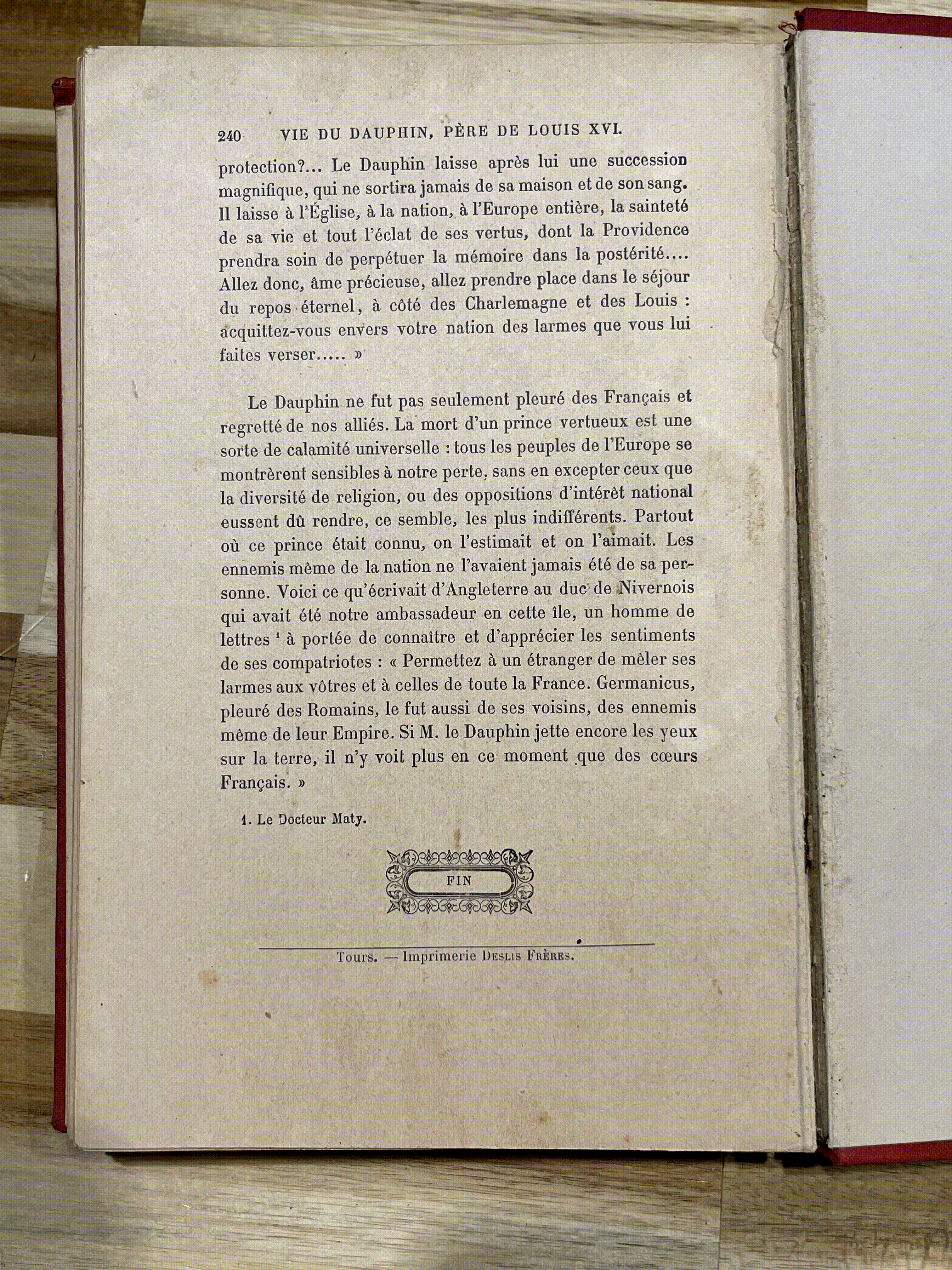 Un Prince Vertueux à la Cour de Louis XV – Ouvrage Relié Ancien Illustré XIXe