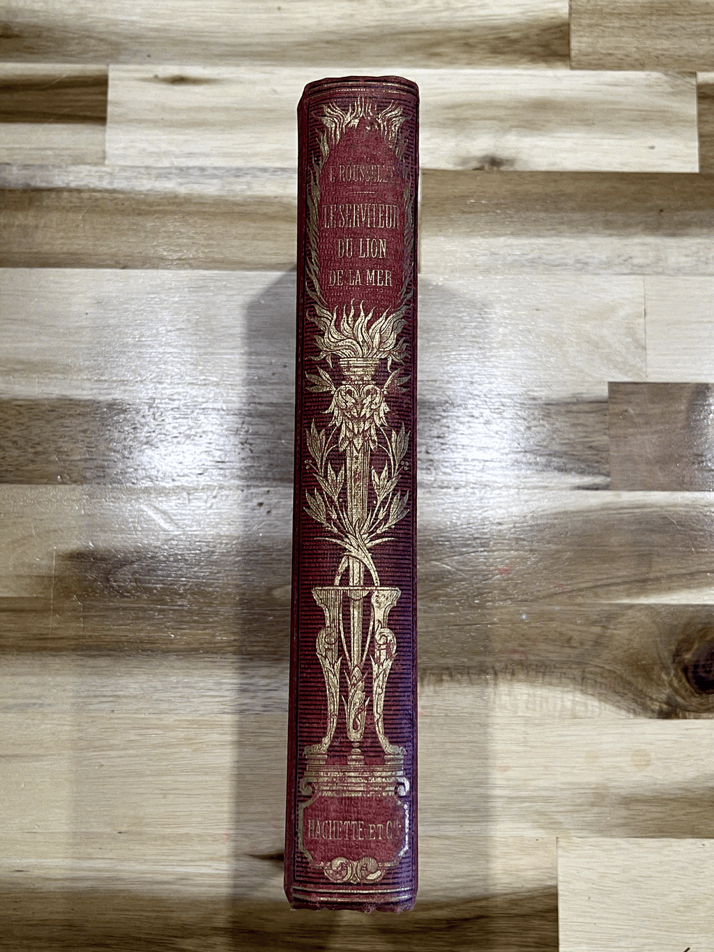 Le Serviteur du Lion de la Mer – Louis Rousselet – Superbe cartonnage Hachette illustré par JOB – 1906