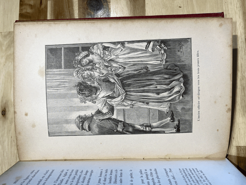 Le Serviteur du Lion de la Mer – Louis Rousselet – Superbe cartonnage Hachette illustré par JOB – 1906
