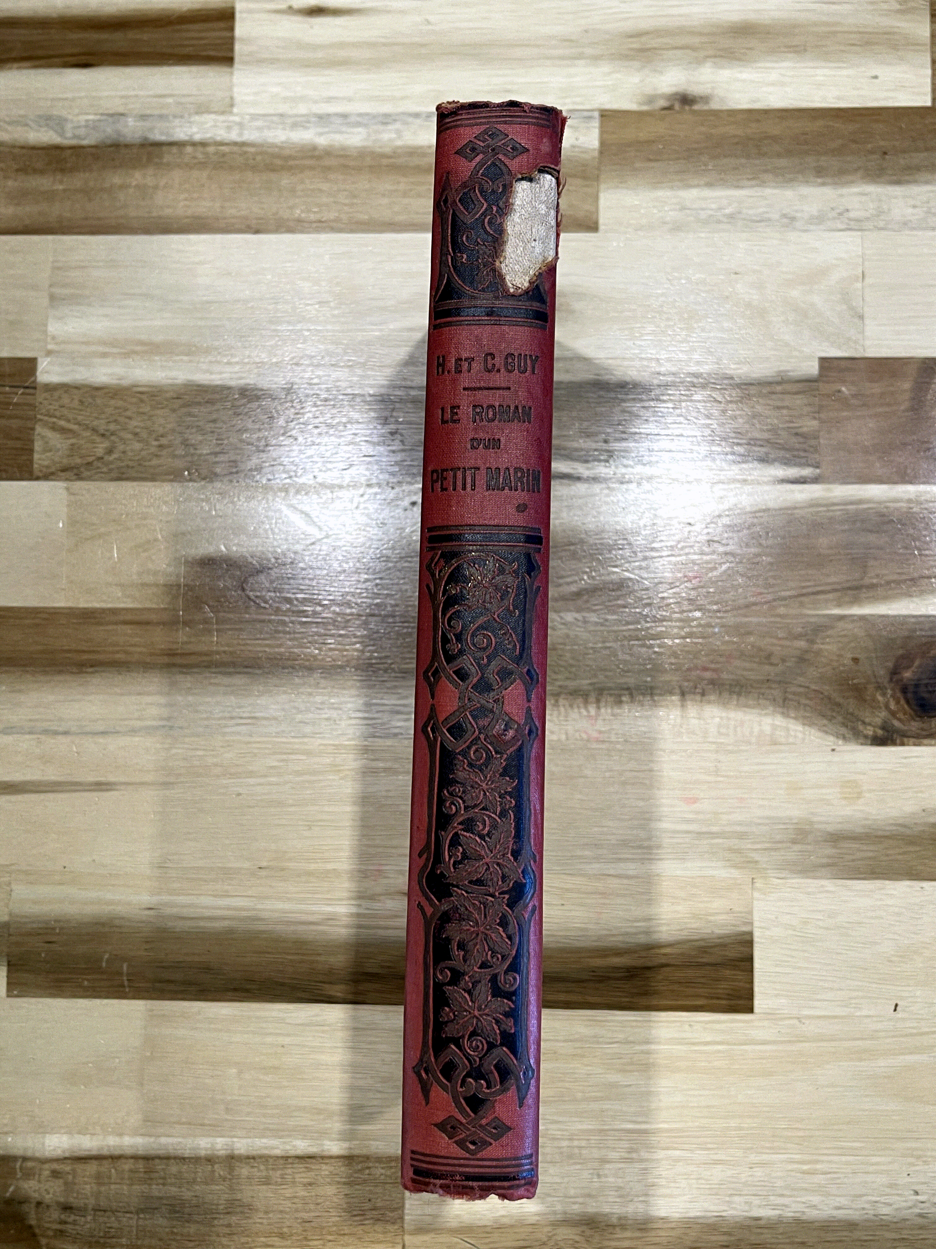 Le Roman d’un Petit Marin – H. et C. Guy – Superbe cartonnage Hachette Art nouveau – 1914