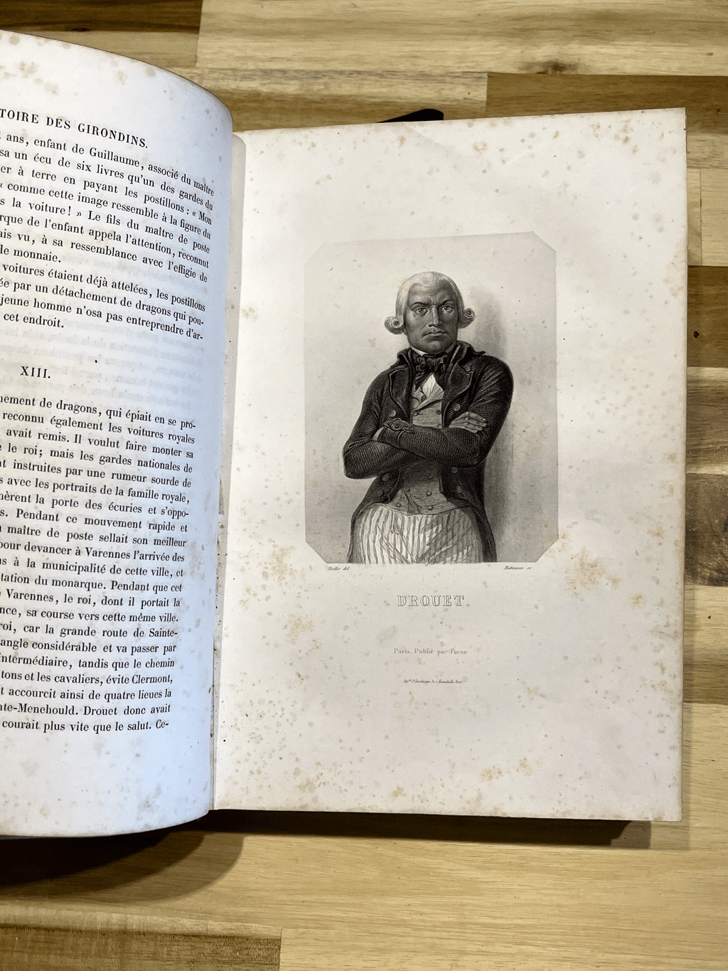 Histoire des Girondins – Tome Premier – Alphonse de Lamartine – Édition de 1847 illustrée