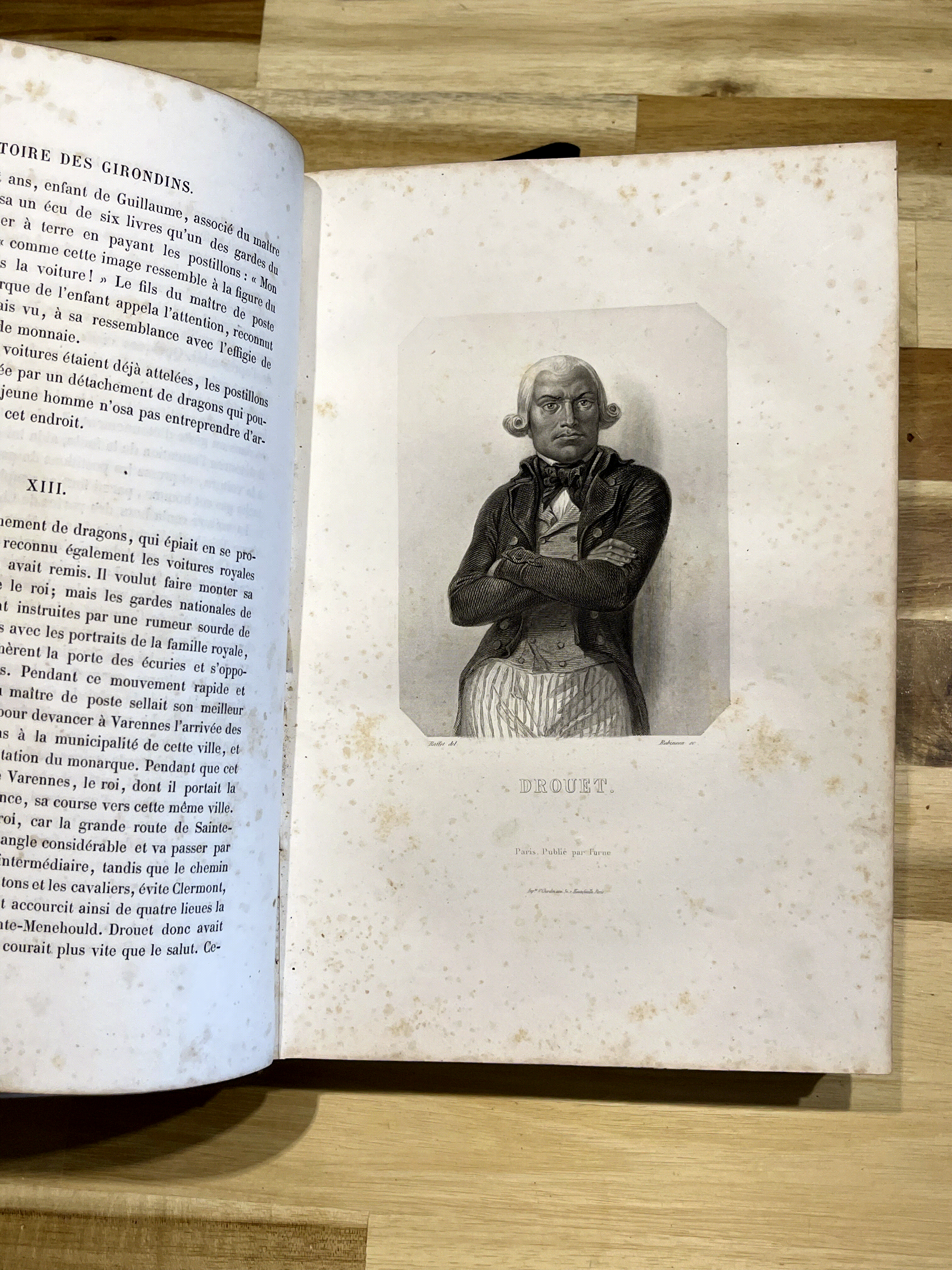Histoire des Girondins – Tome Premier – Alphonse de Lamartine – Édition de 1847 illustrée