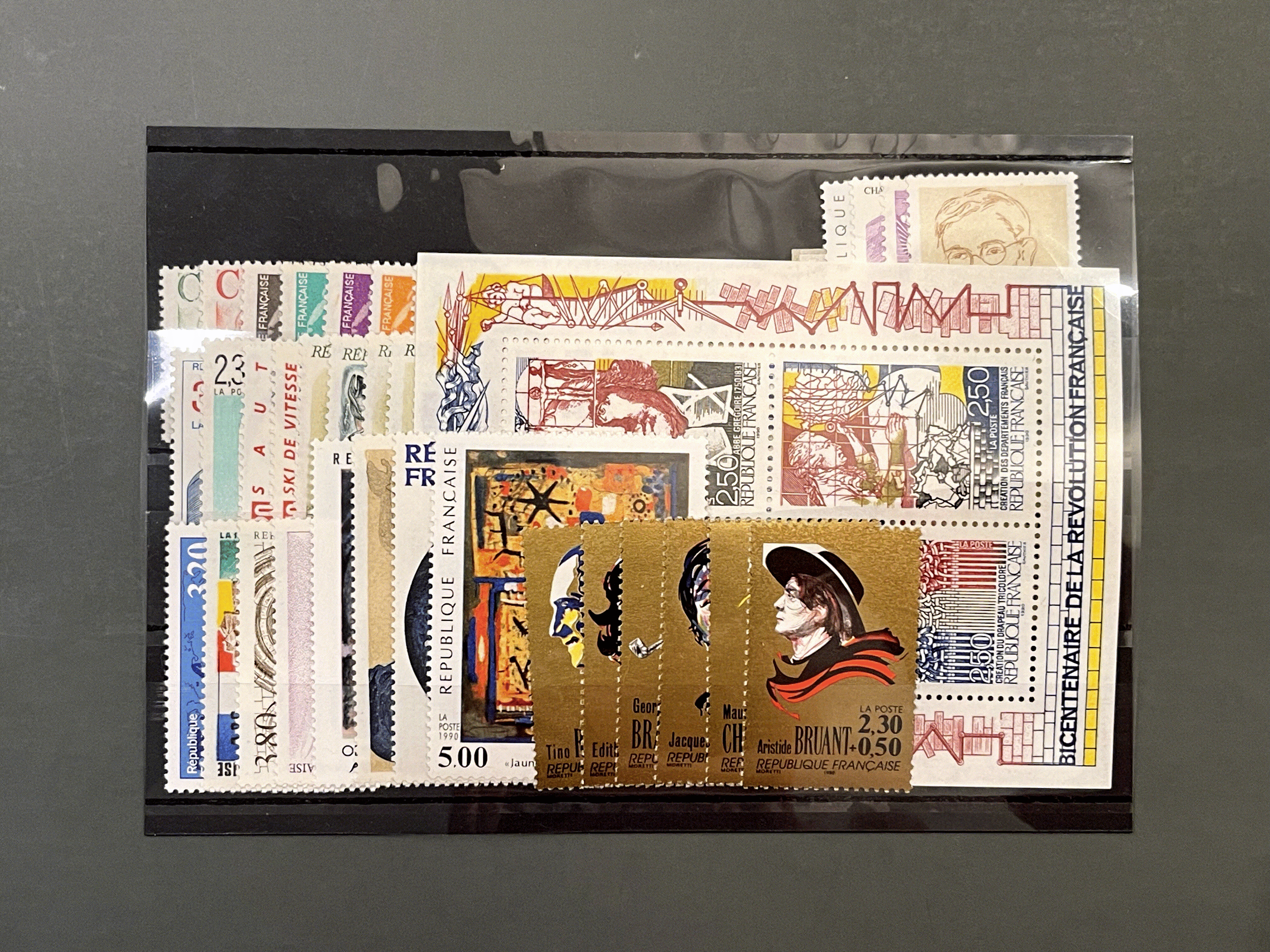 Timbre France Collection - Année 1990 complète - NEUFS** sans charnière - MNH