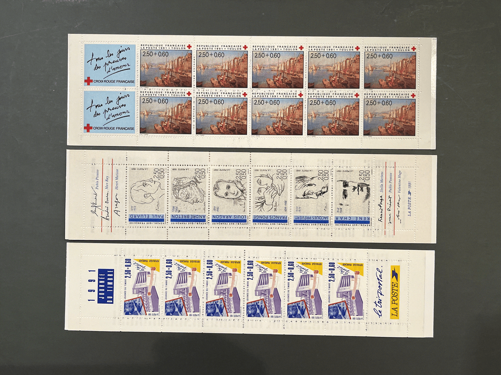 Timbre France Collection - Année 1991 complète - NEUFS** sans charnière - MNH + Carnets