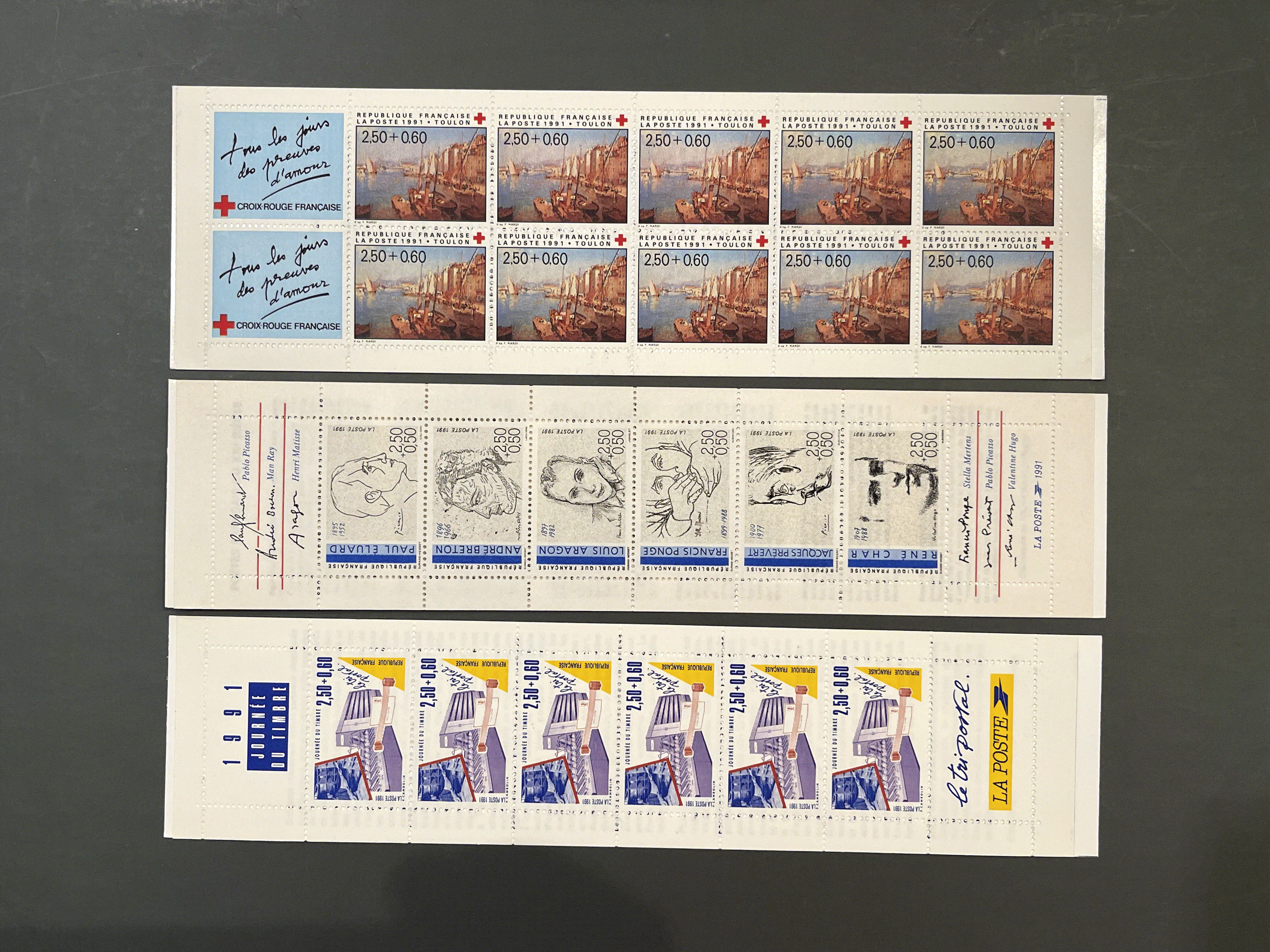 Timbre France Collection - Année 1991 complète - NEUFS** sans charnière - MNH + Carnets