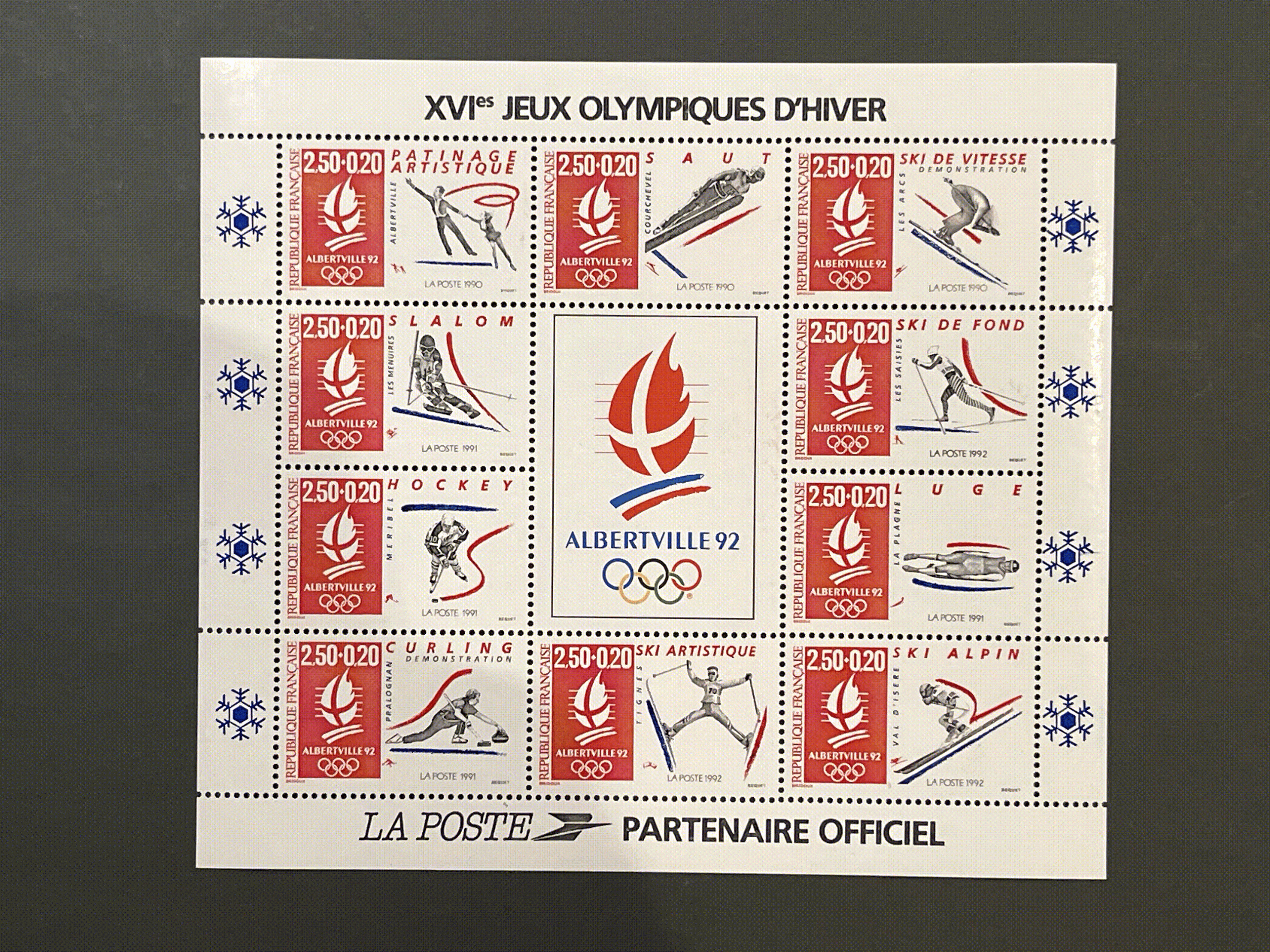 Timbre France Collection - Année 1992 complète - NEUFS** sans charnière - MNH + Bloc + Carnets