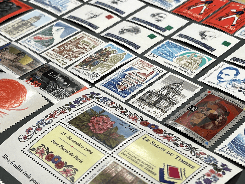 Timbre France Collection - Année 1993 complète - NEUFS** sans charnière - MNH + Carnets