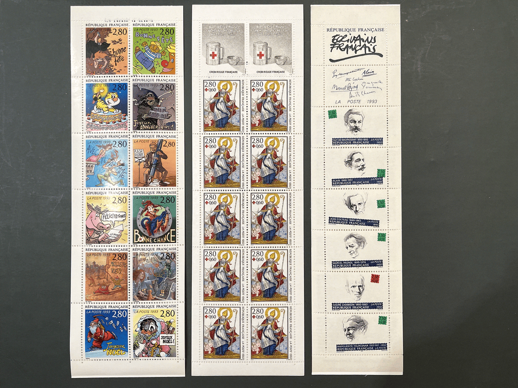 Timbre France Collection - Année 1993 complète - NEUFS** sans charnière - MNH + Carnets