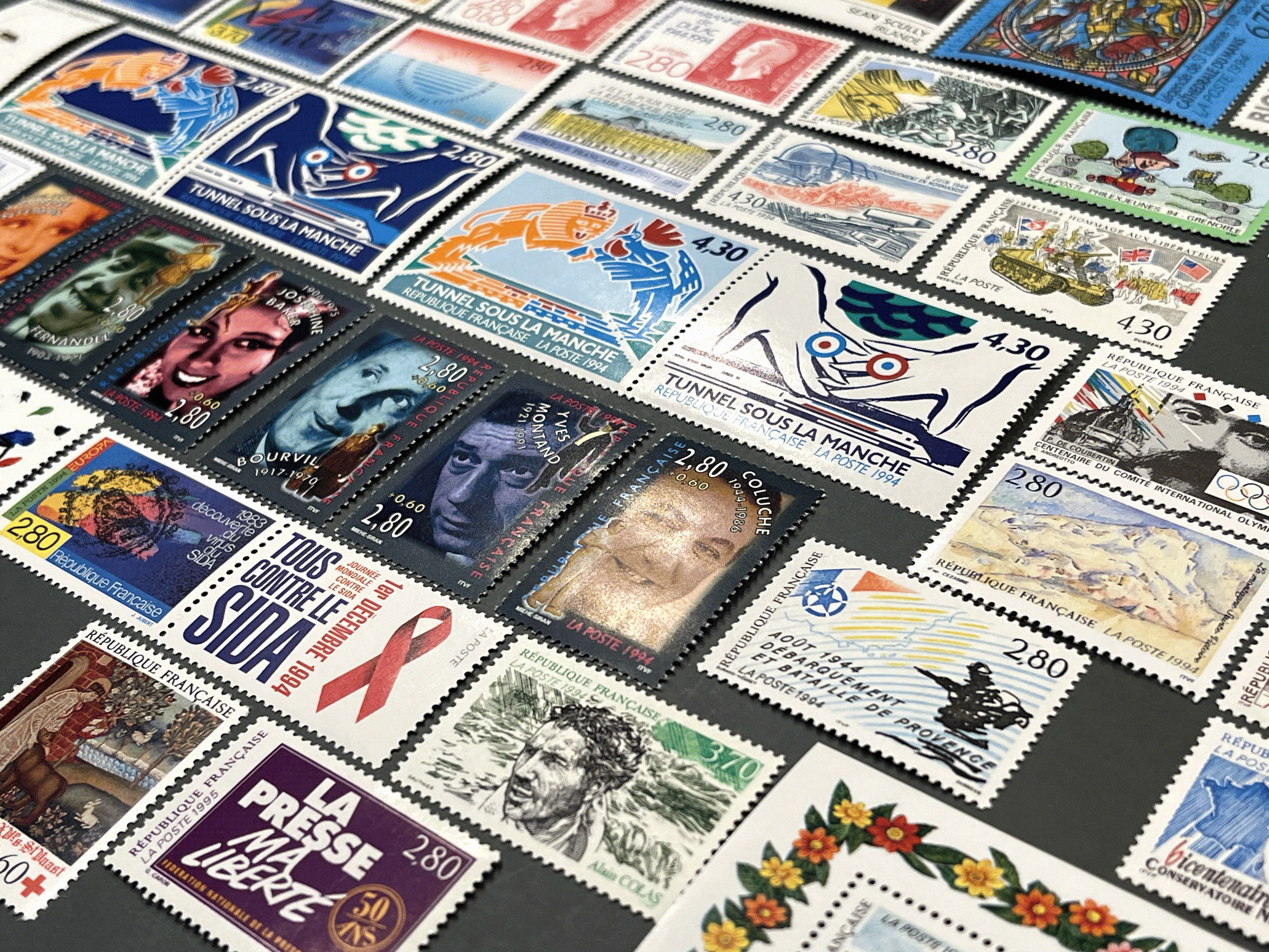 Timbre France Collection - Année 1994 complète - NEUFS** sans charnière - MNH + Carnets