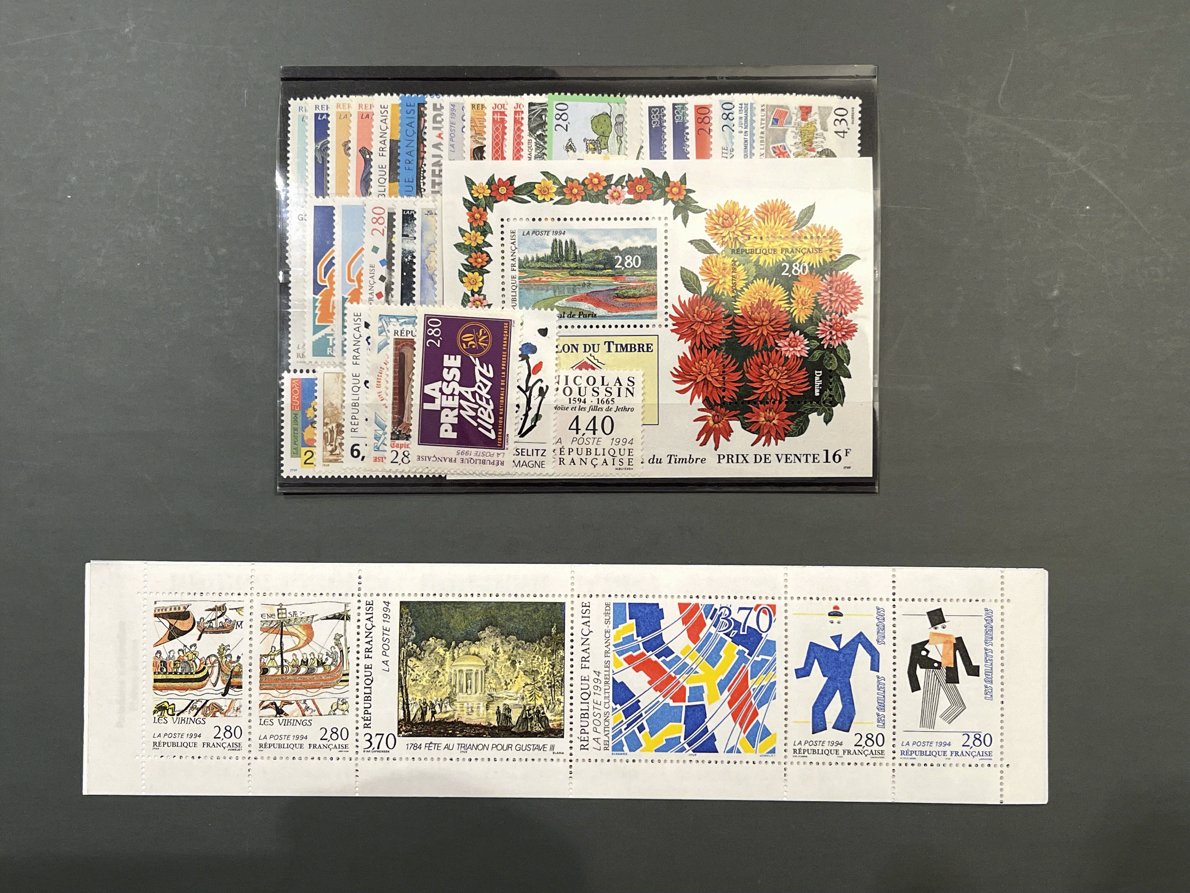 Timbre France Collection - Année 1994 complète - NEUFS** sans charnière - MNH