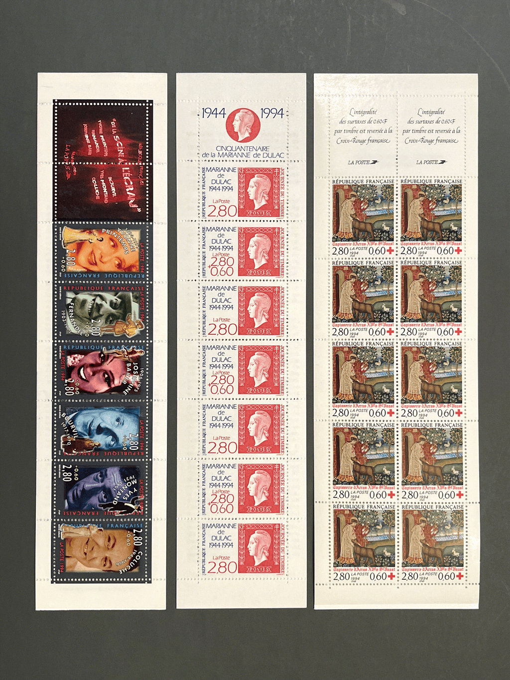 Timbre France Collection - Année 1994 complète - NEUFS** sans charnière - MNH + Carnets