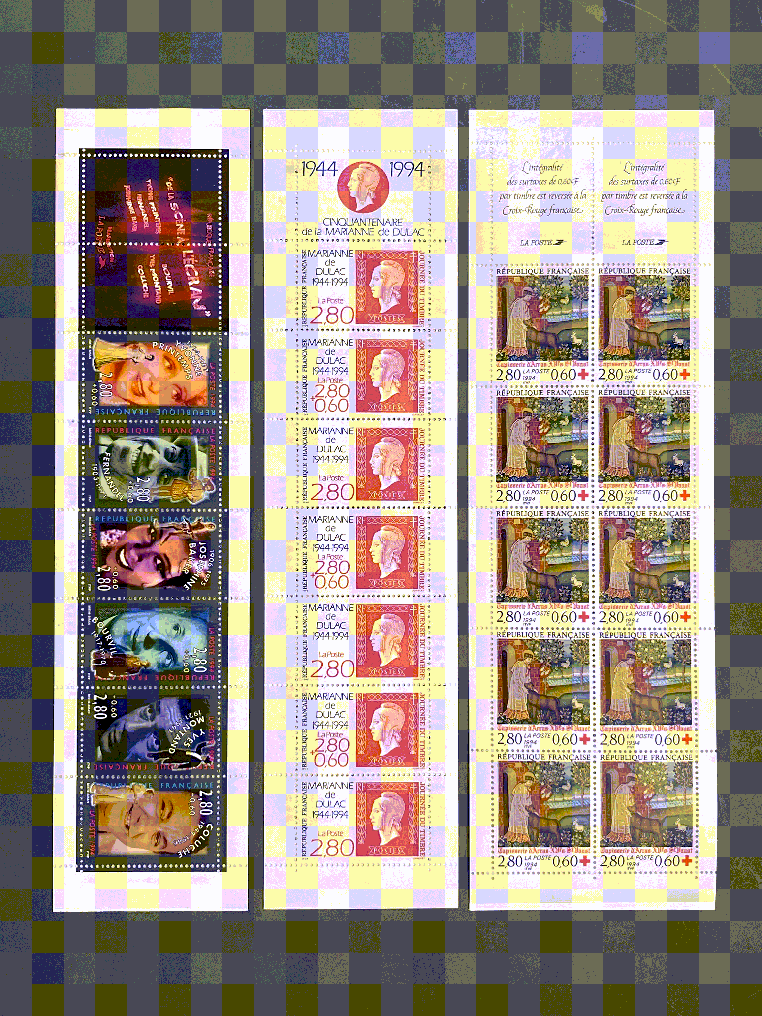 Timbre France Collection - Année 1994 complète - NEUFS** sans charnière - MNH + Carnets