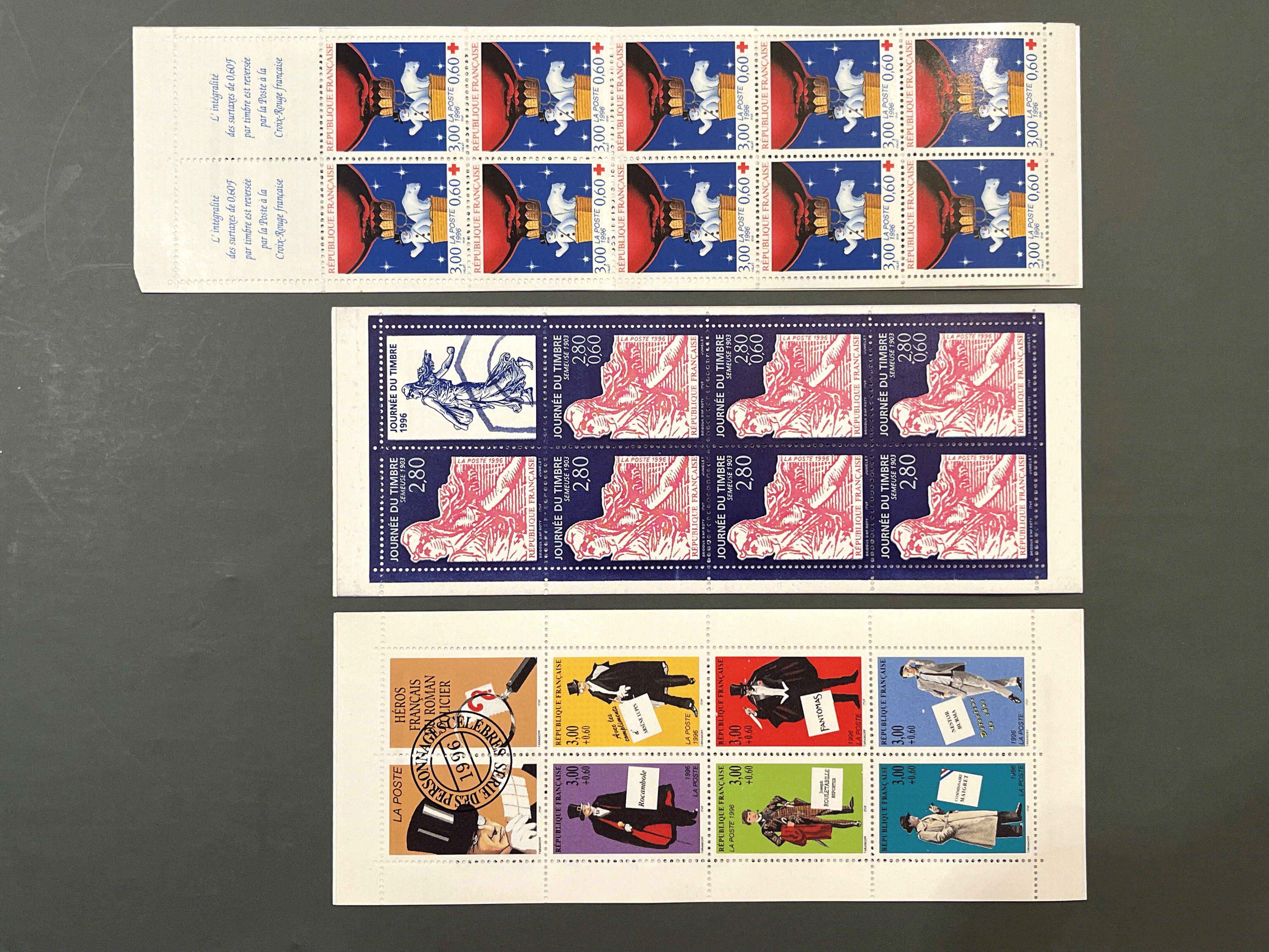 Timbre France Collection - Année 1996 complète - NEUFS** sans charnière - MNH + Carnets