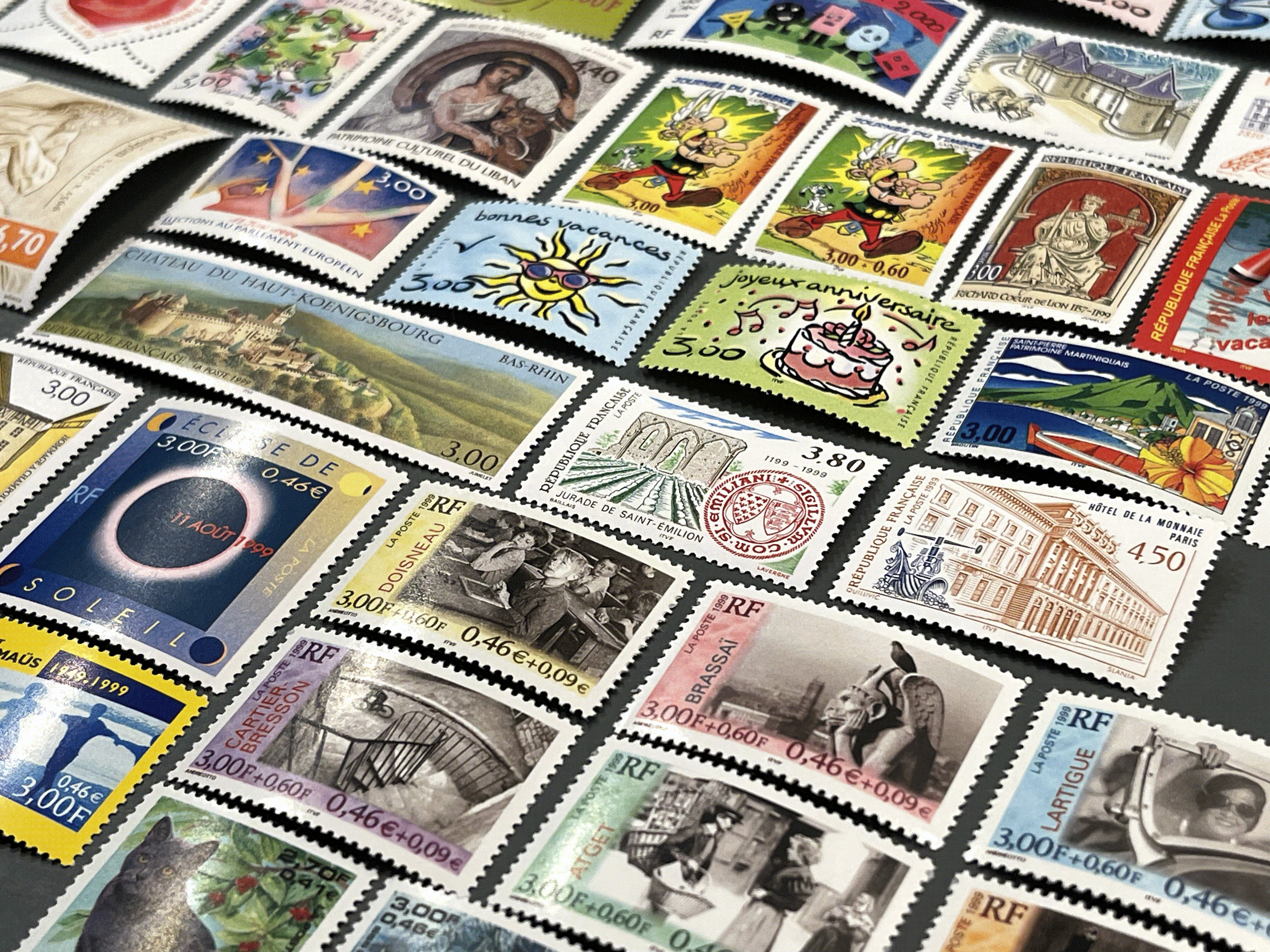 Timbre France Collection - Année 1999 complète - NEUFS** sans charnière - MNH