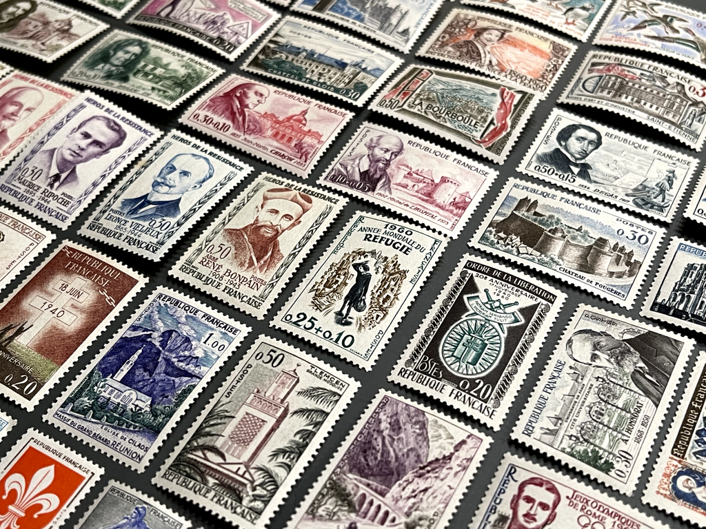 Briefmarke Frankreich Sammlung - Jahr 1960 komplett - postfrisch ohne Falz - MNH