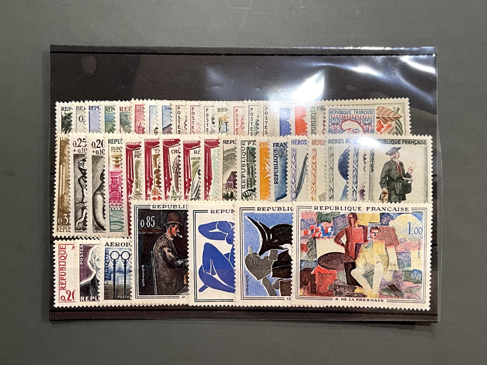 Timbre France Collection - Année 1961 complète - NEUFS** sans charnière - MNH