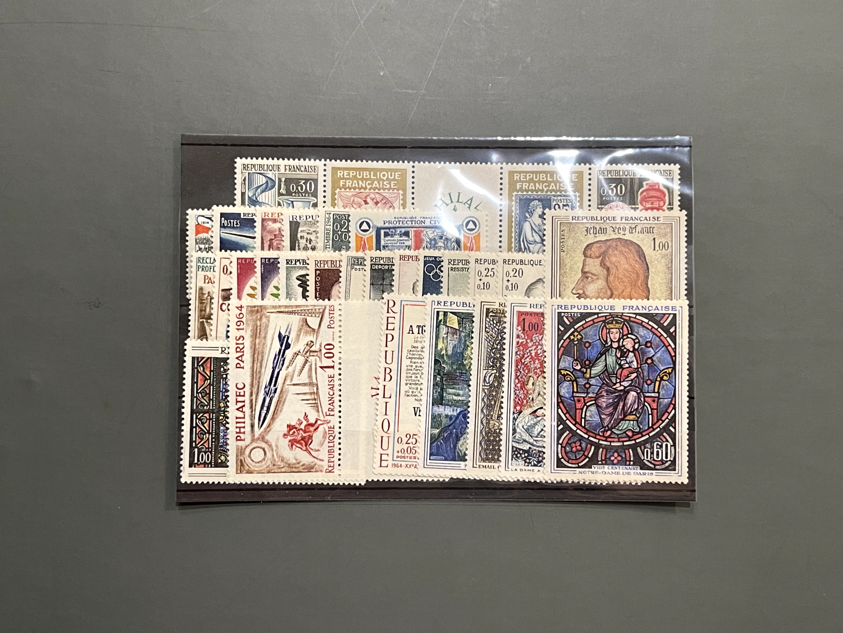 Timbre France Collection - Année 1964 complète - NEUFS** sans charnière - MNH