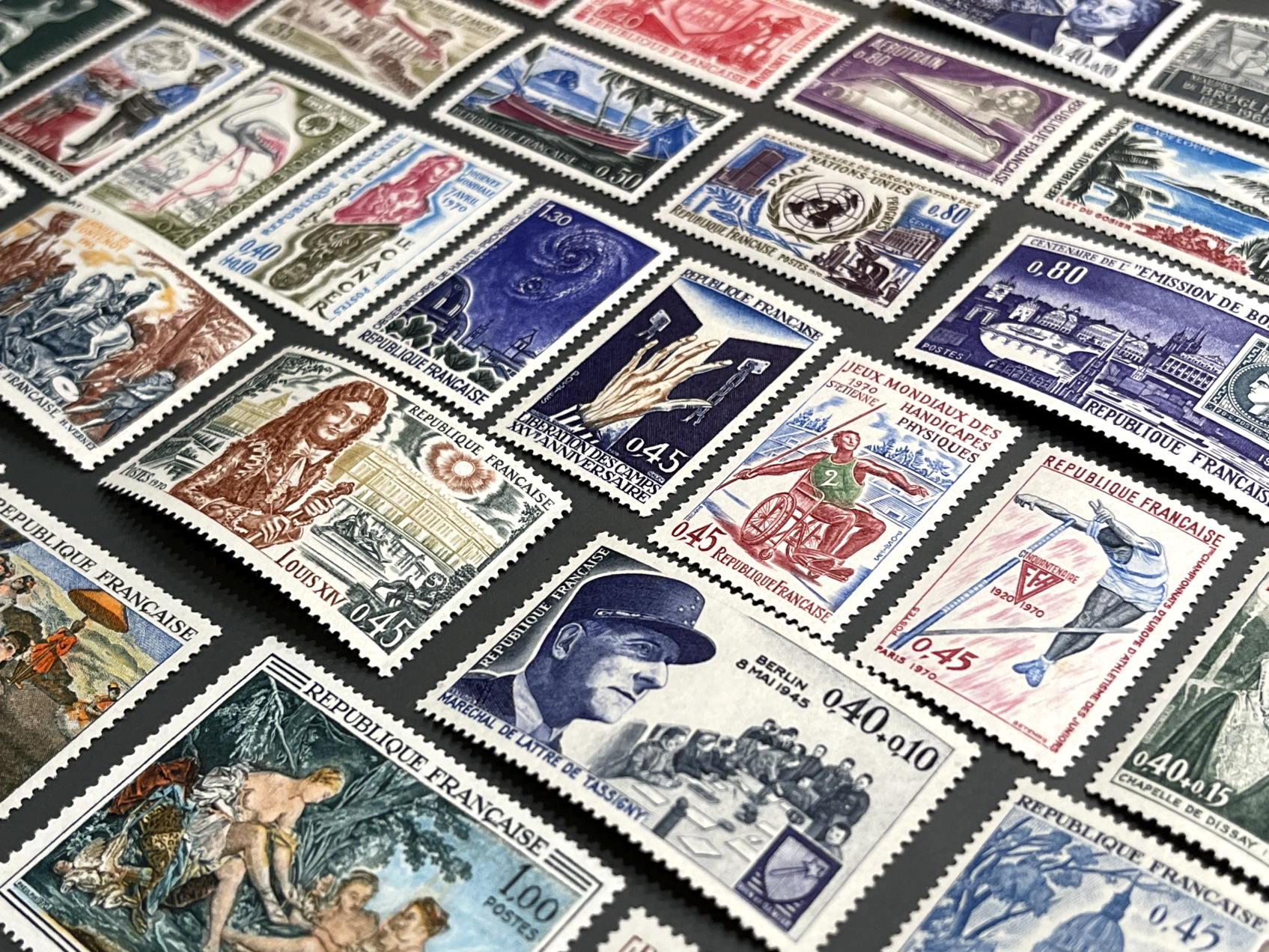 Timbre France Collection - Année 1970 complète - NEUFS** sans charnière - MNH