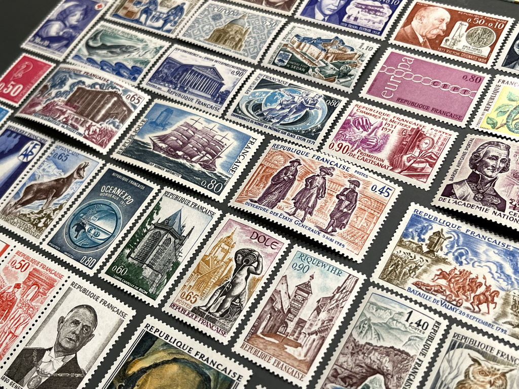Timbre France Collection - Année 1971 complète - NEUFS** sans charnière - MNH