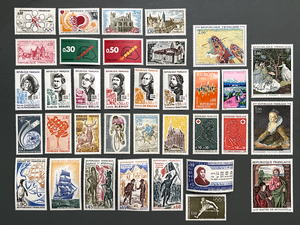 Timbre France Collection - Année 1972 complète - NEUFS** sans charnière - MNH