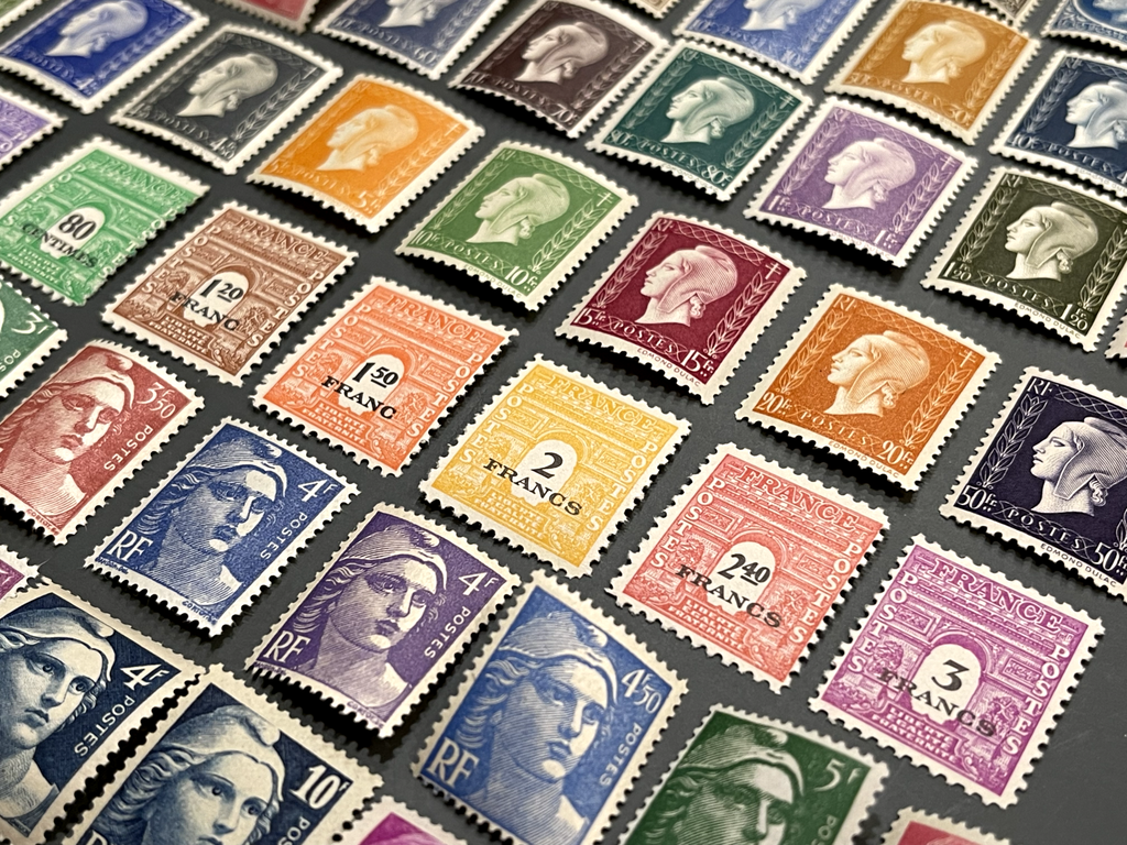 Timbre France Collection - Année 1945 complète - NEUFS** sans charnière - MNH