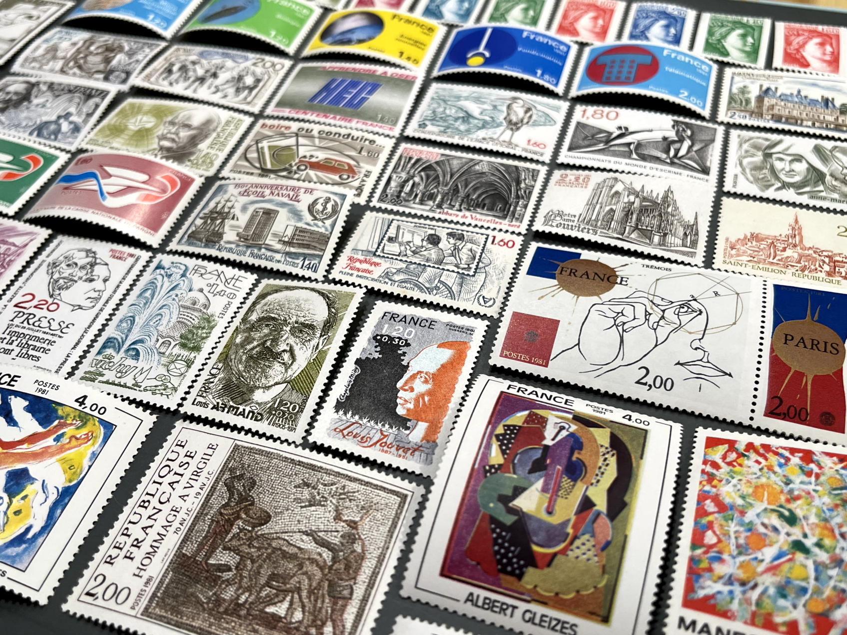 Timbre France Collection - Année 1981 complète - NEUFS** sans charnière - MNH