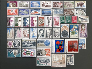 Timbre France Collection - Année 1974 complète - NEUFS** sans charnière - MNH
