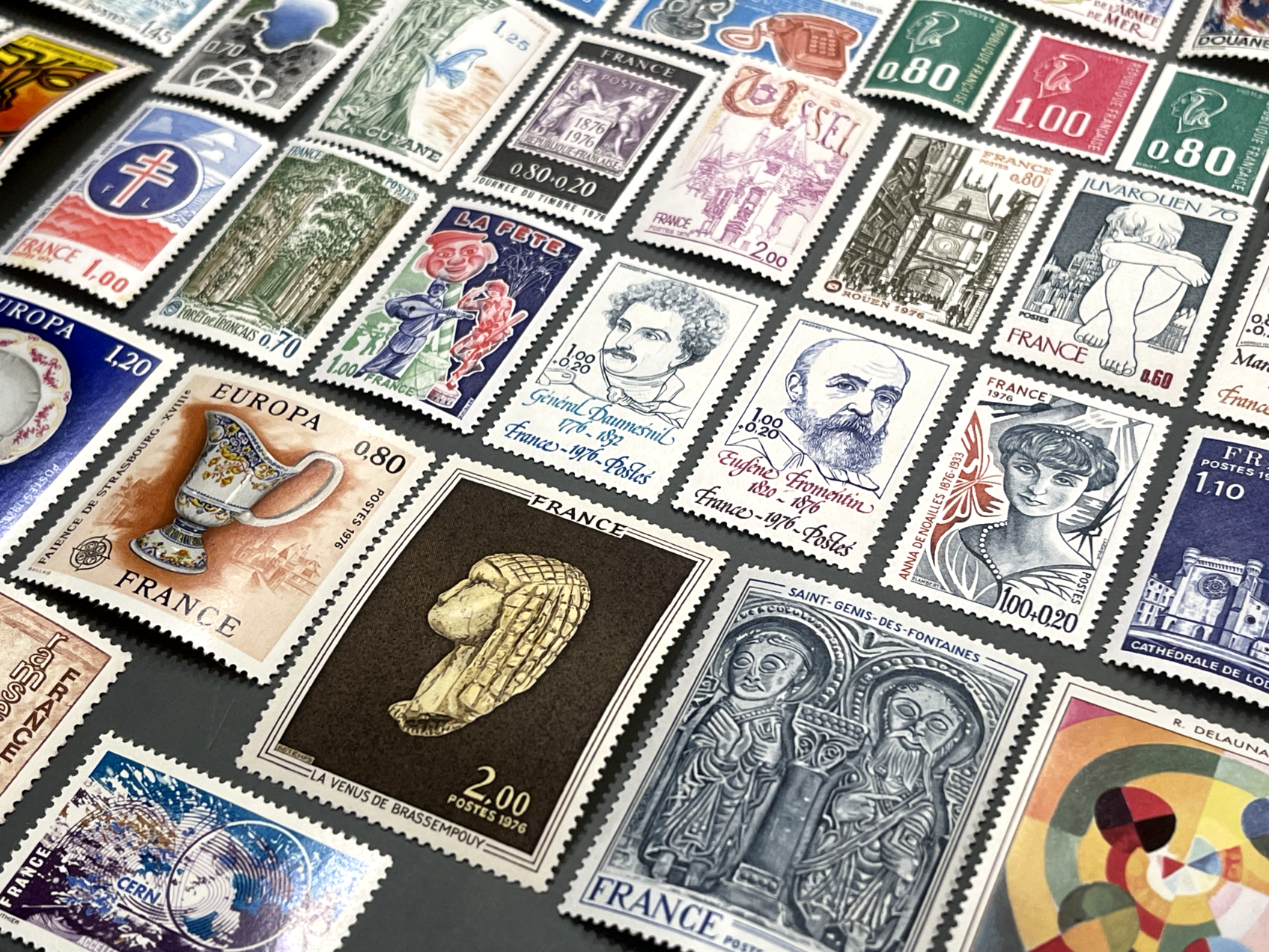 Timbre France Collection - Année 1976 complète - NEUFS** sans charnière - MNH
