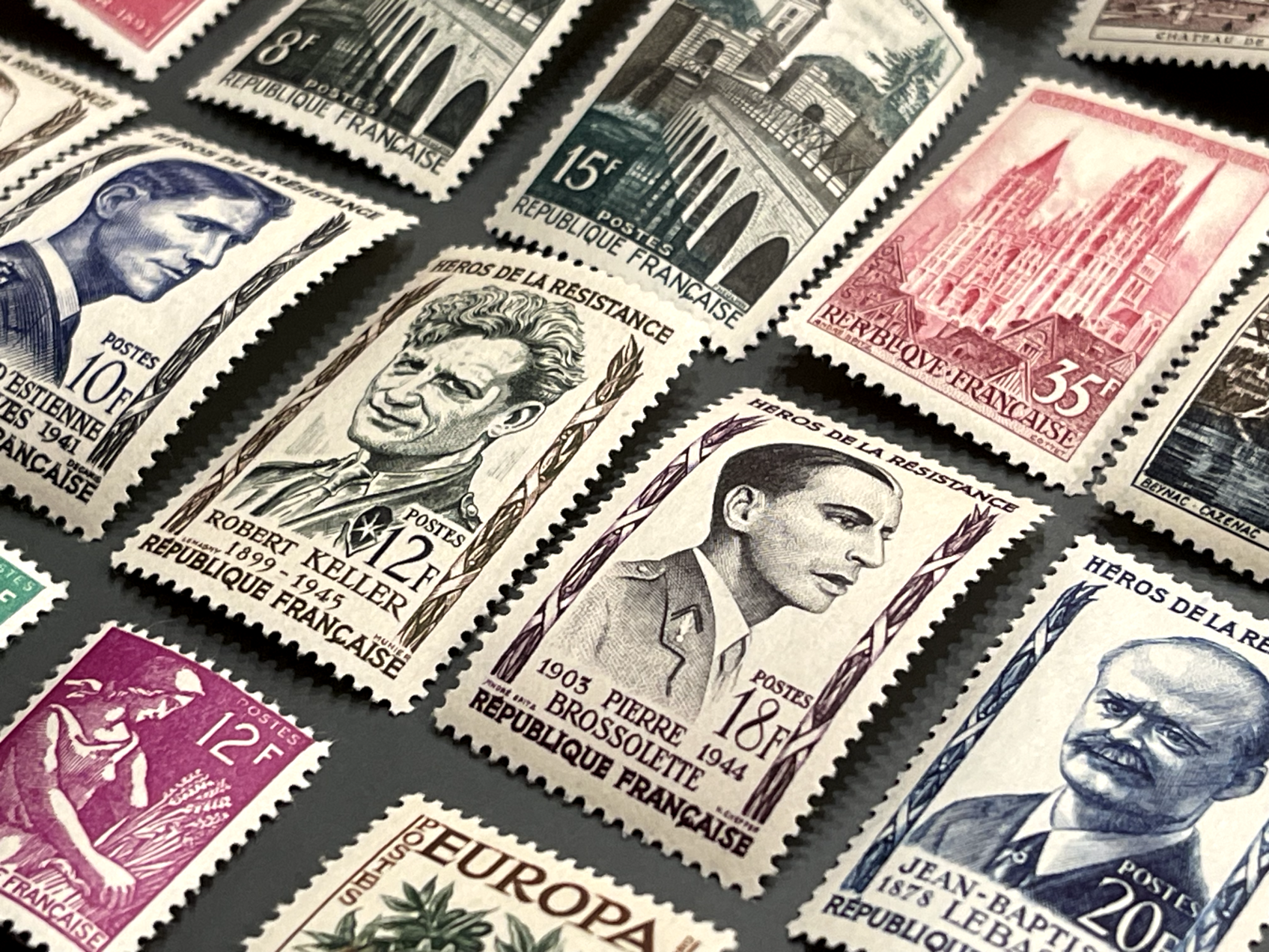 Timbre France Collection - Année 1957 complète - NEUFS** sans charnière - MNH