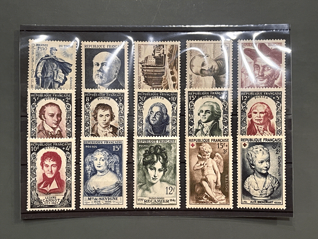 Timbre France Collection - Année 1950 complète - NEUFS** sans charnière - MNH