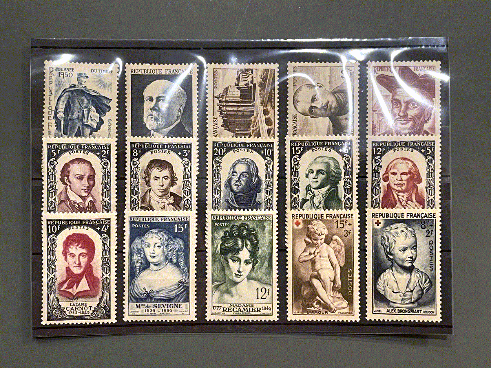 Timbre France Collection - Année 1950 complète - NEUFS** sans charnière - MNH